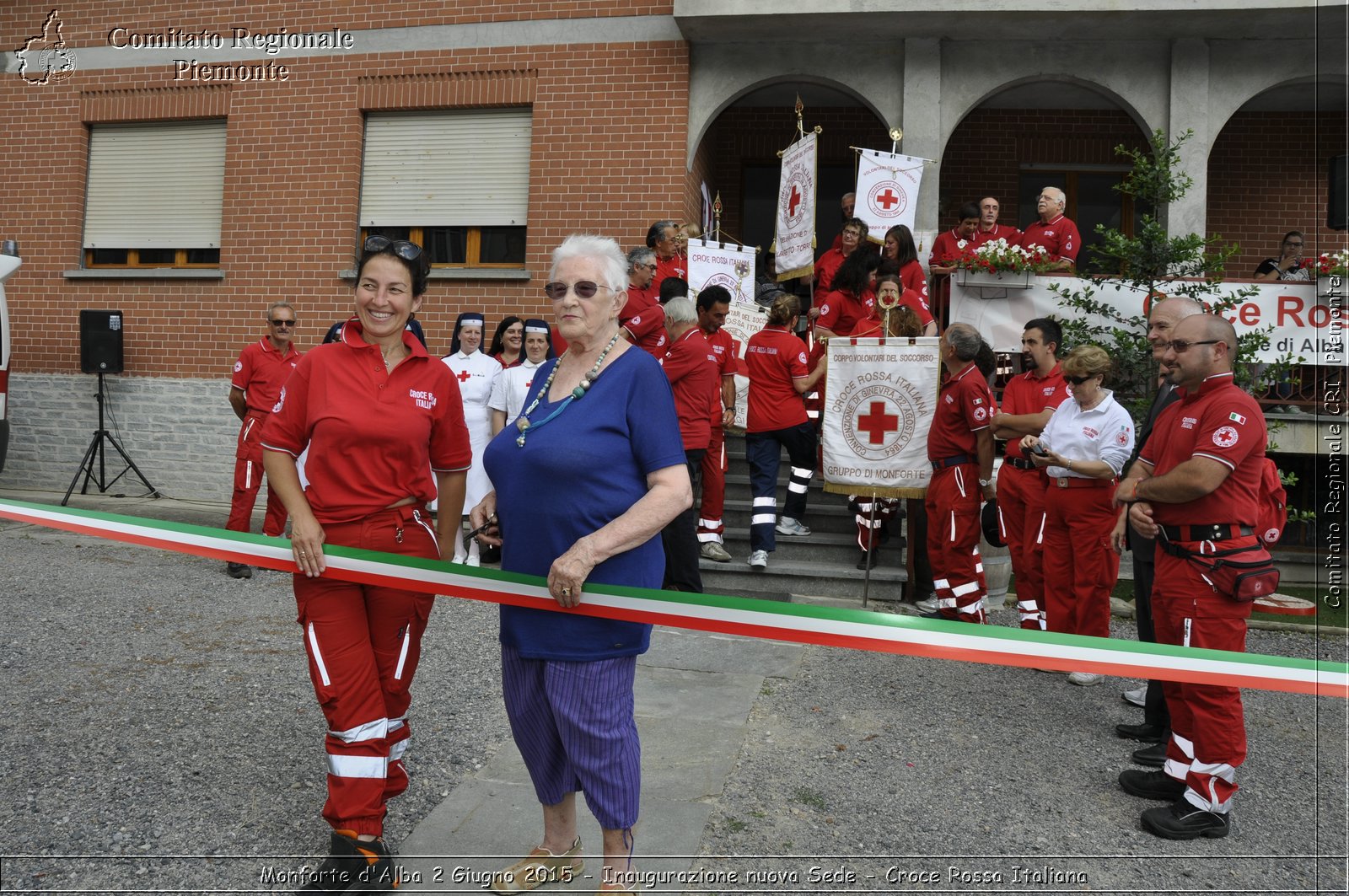 Monforte d'Alba 2 Giugno 2015 - Inaugurazione nuova Sede - Croce Rossa Italiana- Comitato Regionale del Piemonte