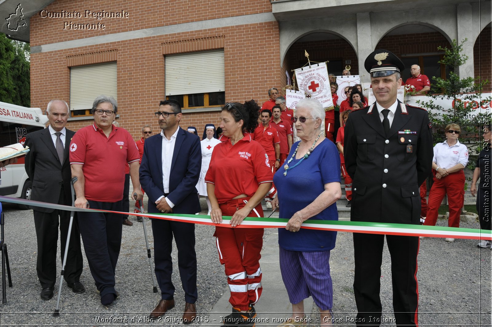 Monforte d'Alba 2 Giugno 2015 - Inaugurazione nuova Sede - Croce Rossa Italiana- Comitato Regionale del Piemonte