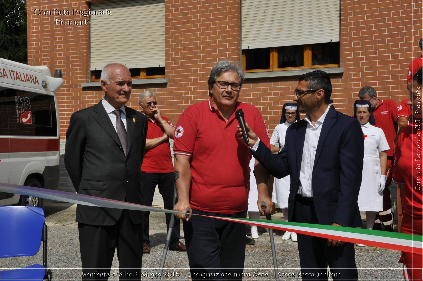 Monforte d'Alba 2 Giugno 2015 - Inaugurazione nuova Sede - Croce Rossa Italiana- Comitato Regionale del Piemonte