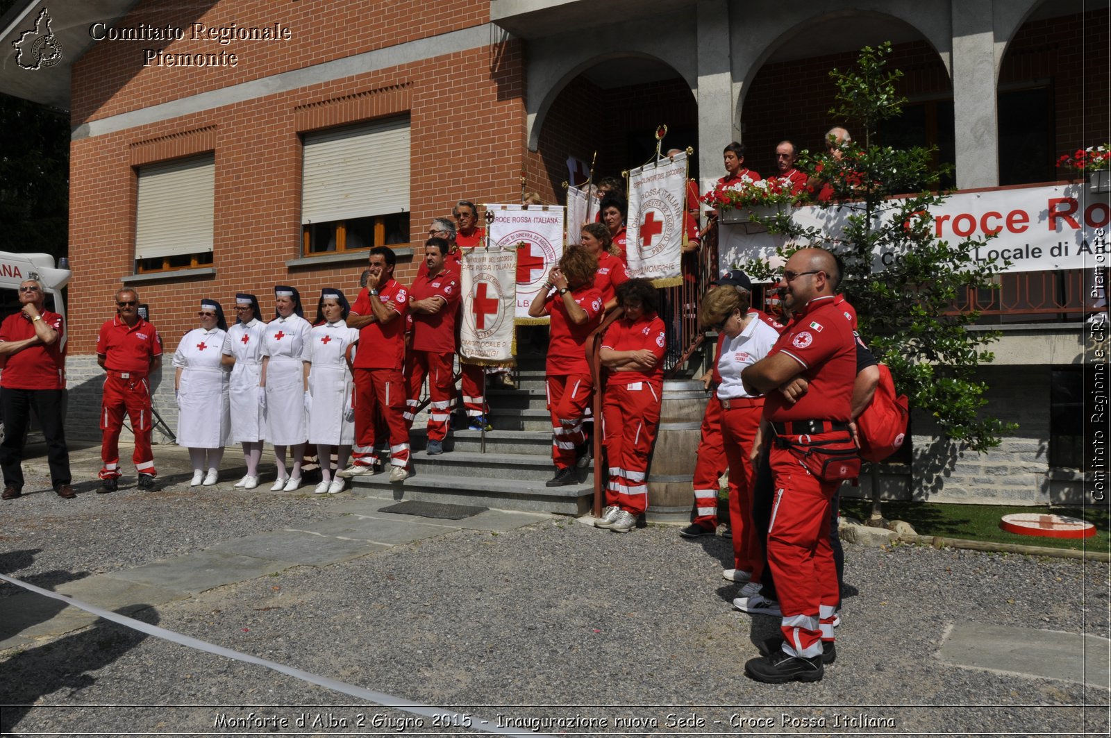 Monforte d'Alba 2 Giugno 2015 - Inaugurazione nuova Sede - Croce Rossa Italiana- Comitato Regionale del Piemonte