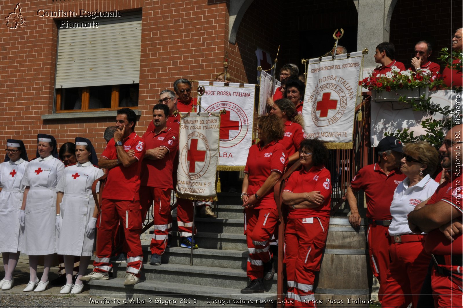 Monforte d'Alba 2 Giugno 2015 - Inaugurazione nuova Sede - Croce Rossa Italiana- Comitato Regionale del Piemonte