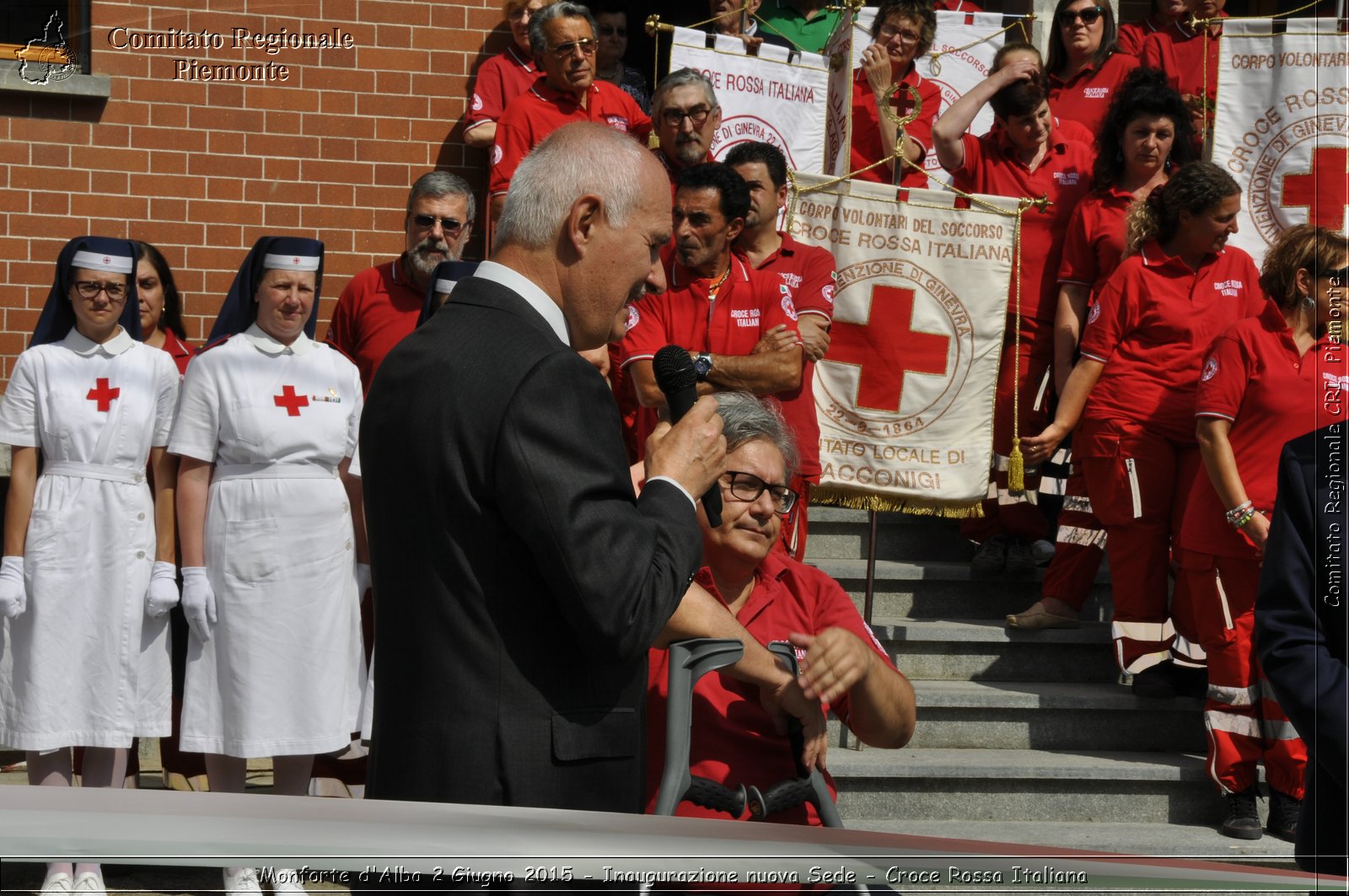 Monforte d'Alba 2 Giugno 2015 - Inaugurazione nuova Sede - Croce Rossa Italiana- Comitato Regionale del Piemonte