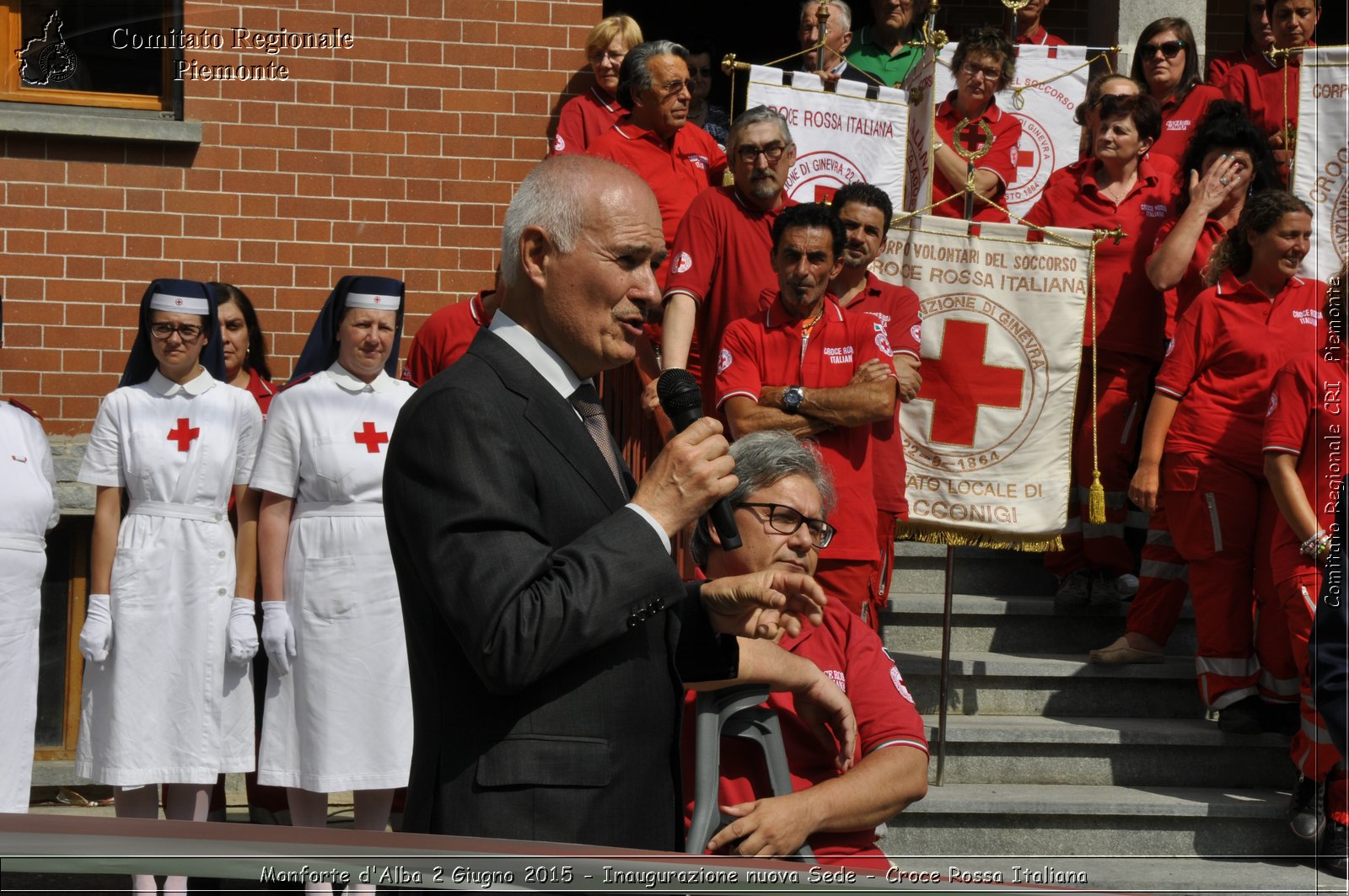 Monforte d'Alba 2 Giugno 2015 - Inaugurazione nuova Sede - Croce Rossa Italiana- Comitato Regionale del Piemonte