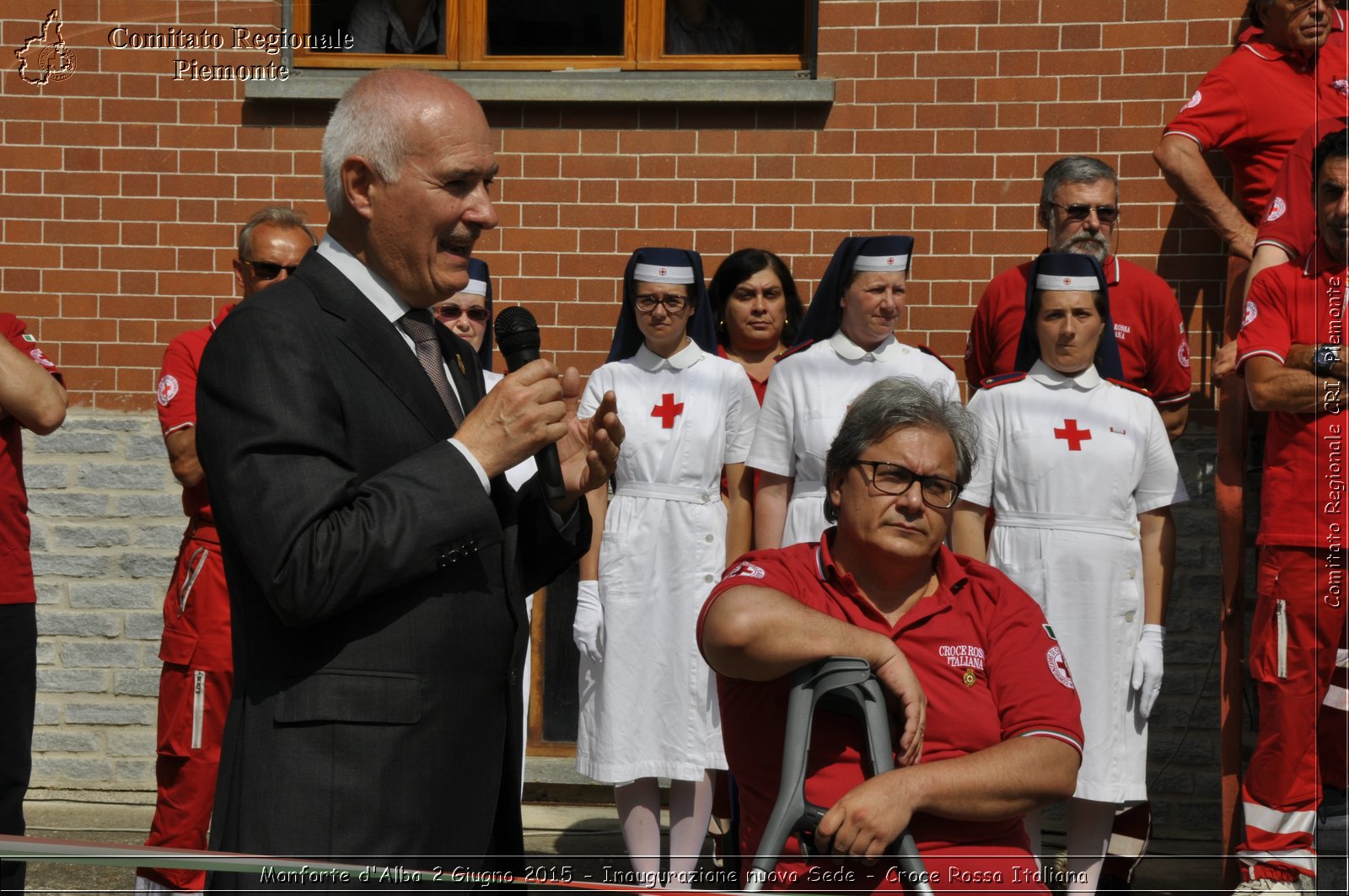 Monforte d'Alba 2 Giugno 2015 - Inaugurazione nuova Sede - Croce Rossa Italiana- Comitato Regionale del Piemonte