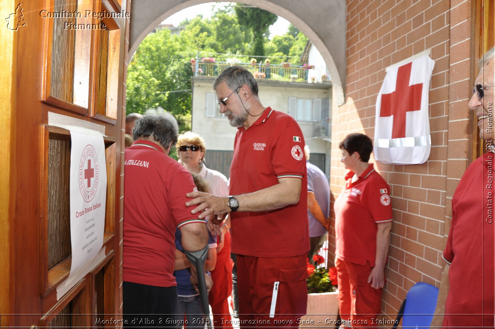 Monforte d'Alba 2 Giugno 2015 - Inaugurazione nuova Sede - Croce Rossa Italiana- Comitato Regionale del Piemonte