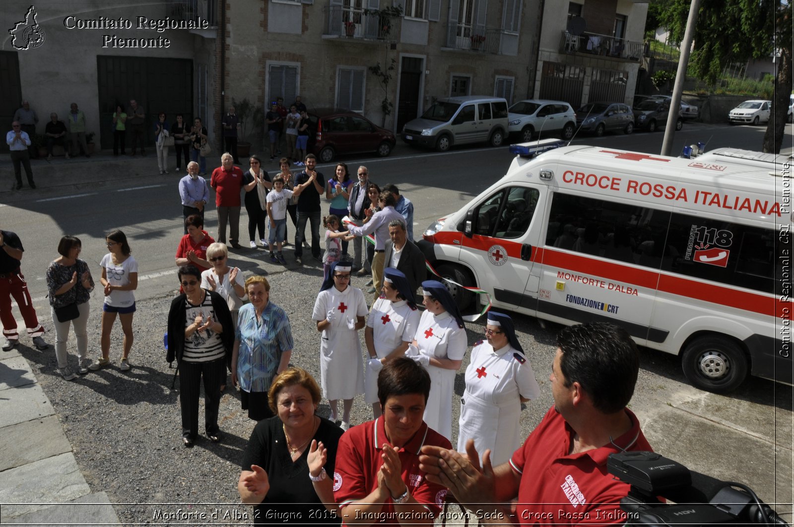 Monforte d'Alba 2 Giugno 2015 - Inaugurazione nuova Sede - Croce Rossa Italiana- Comitato Regionale del Piemonte