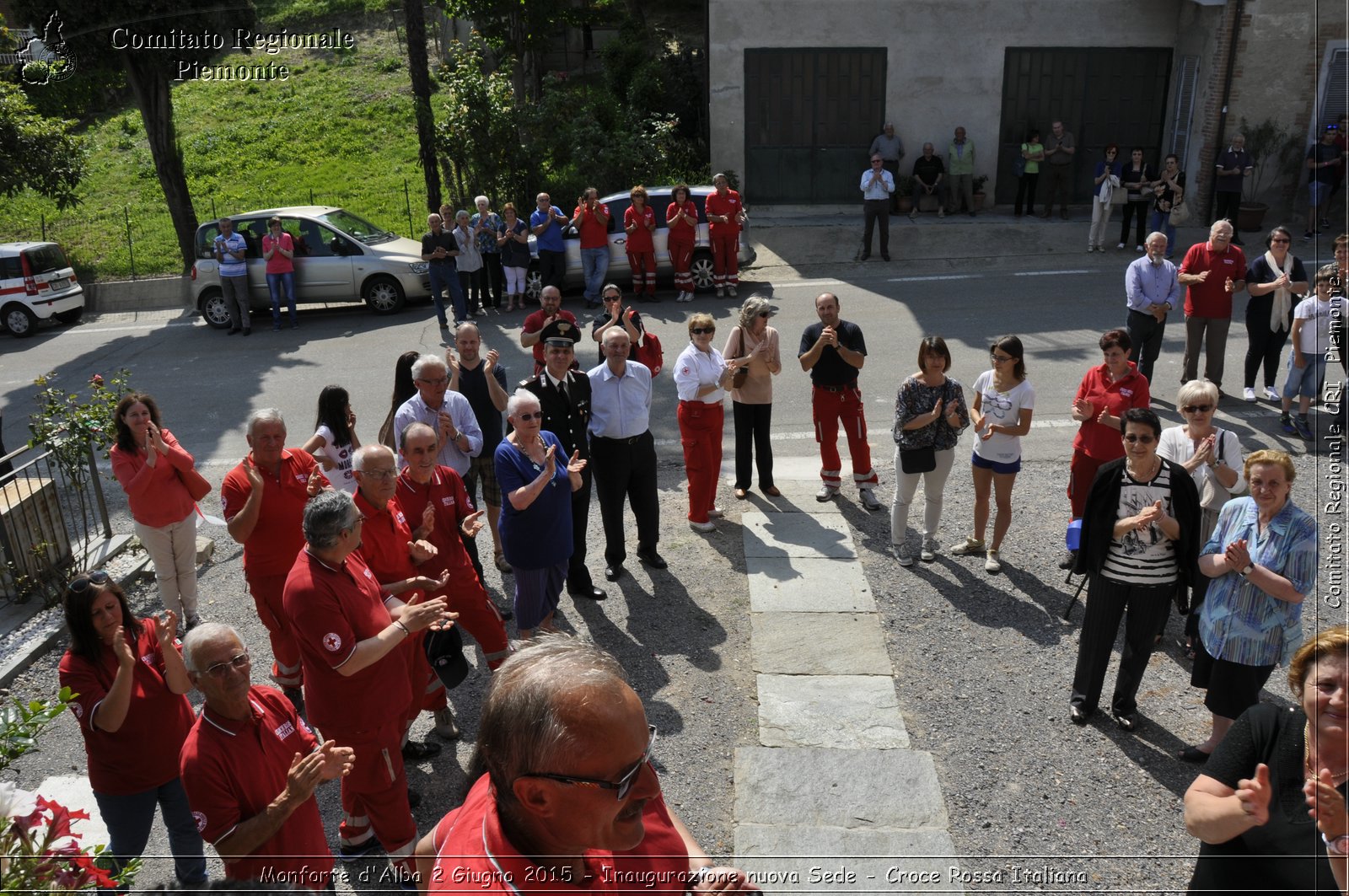 Monforte d'Alba 2 Giugno 2015 - Inaugurazione nuova Sede - Croce Rossa Italiana- Comitato Regionale del Piemonte