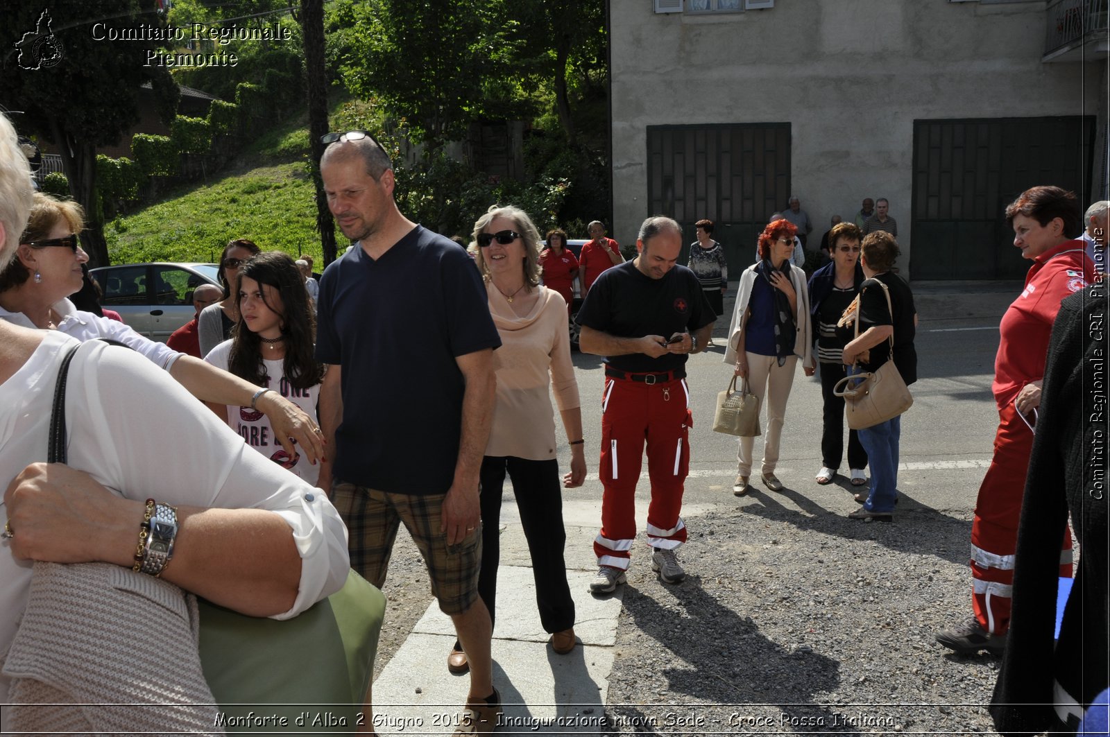 Monforte d'Alba 2 Giugno 2015 - Inaugurazione nuova Sede - Croce Rossa Italiana- Comitato Regionale del Piemonte