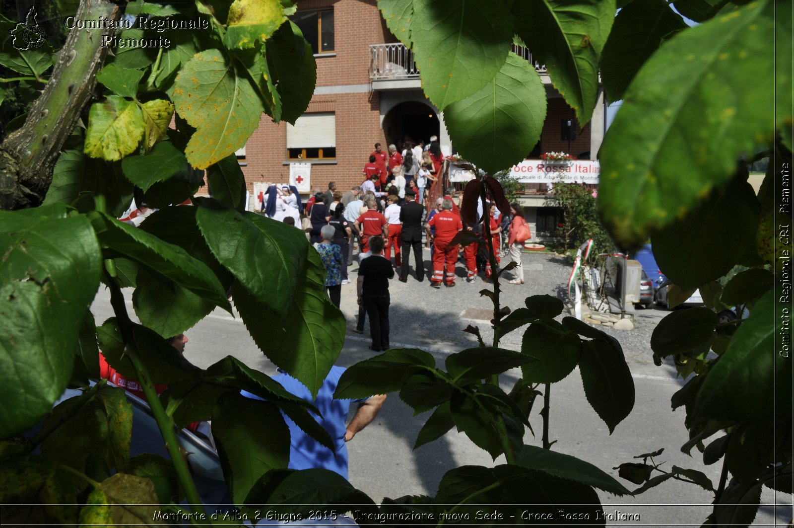 Monforte d'Alba 2 Giugno 2015 - Inaugurazione nuova Sede - Croce Rossa Italiana- Comitato Regionale del Piemonte