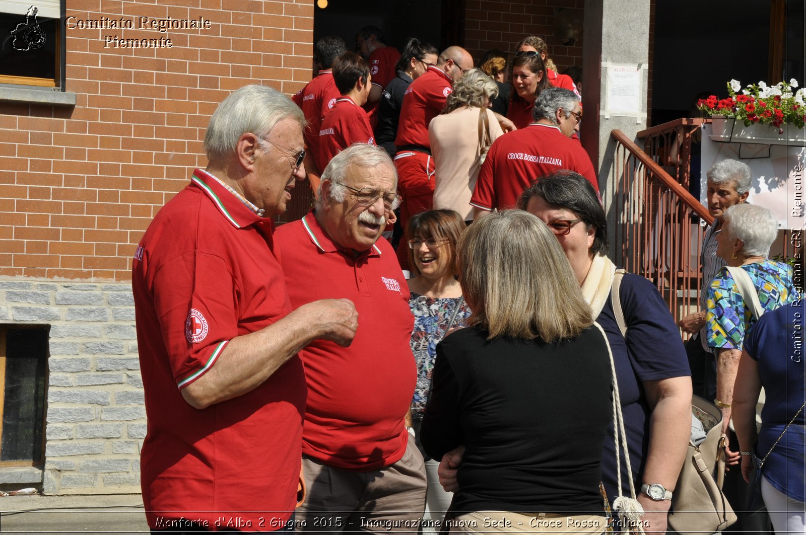 Monforte d'Alba 2 Giugno 2015 - Inaugurazione nuova Sede - Croce Rossa Italiana- Comitato Regionale del Piemonte