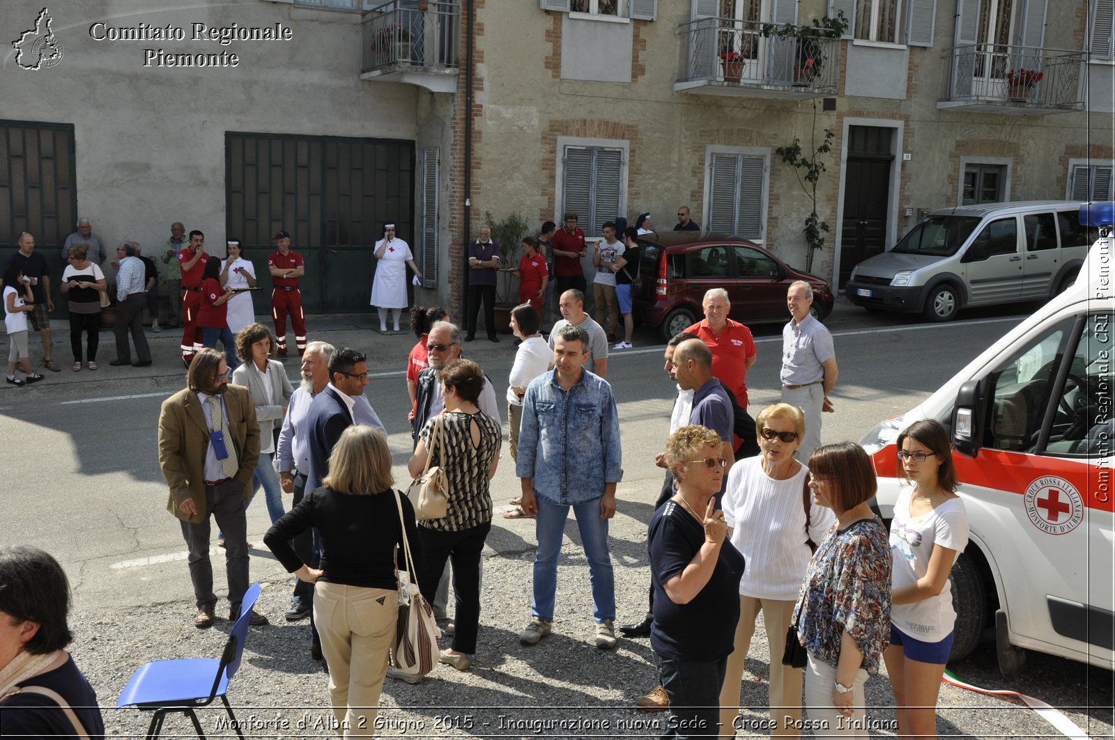 Monforte d'Alba 2 Giugno 2015 - Inaugurazione nuova Sede - Croce Rossa Italiana- Comitato Regionale del Piemonte