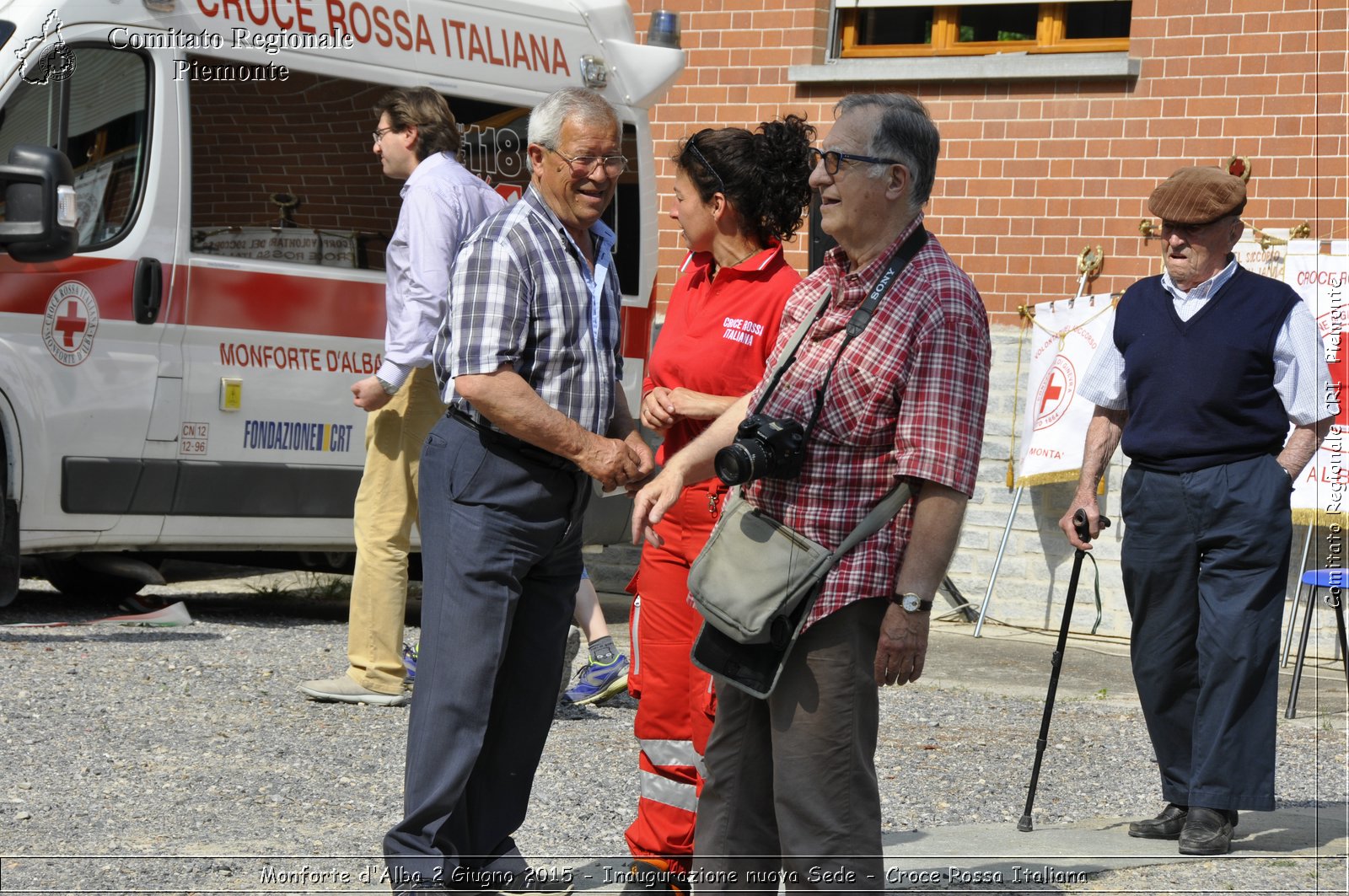 Monforte d'Alba 2 Giugno 2015 - Inaugurazione nuova Sede - Croce Rossa Italiana- Comitato Regionale del Piemonte