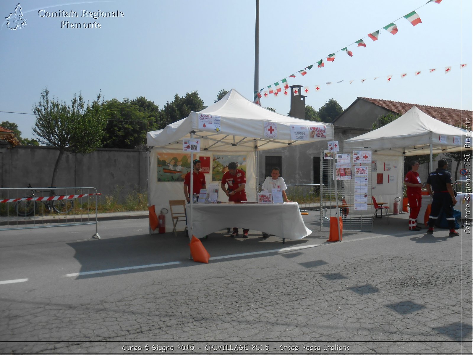 Cuneo 6 Giugno 2015 - CRIVILLAGE 2015 - Croce Rossa Italiana- Comitato Regionale del Piemonte