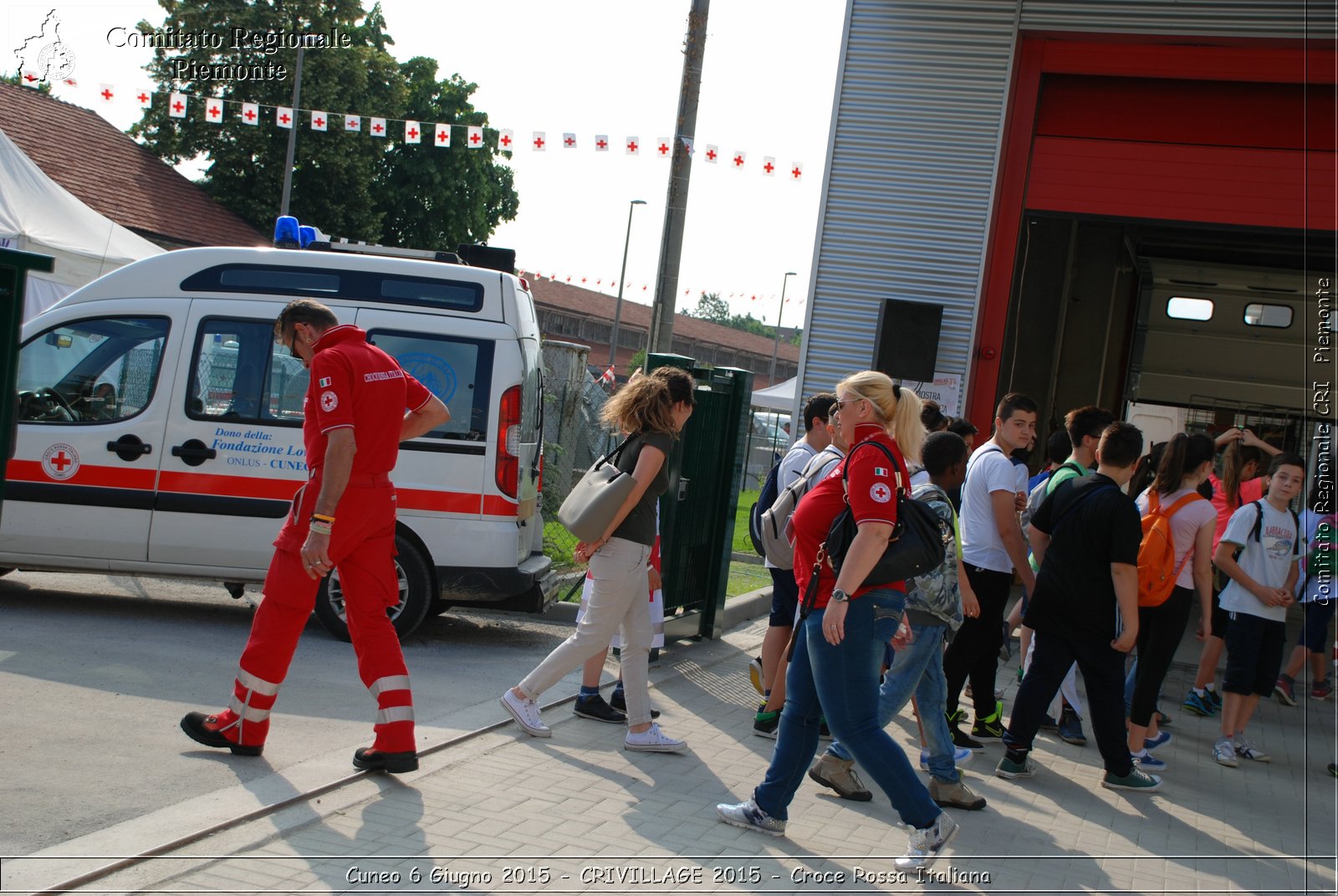 Cuneo 6 Giugno 2015 - CRIVILLAGE 2015 - Croce Rossa Italiana- Comitato Regionale del Piemonte