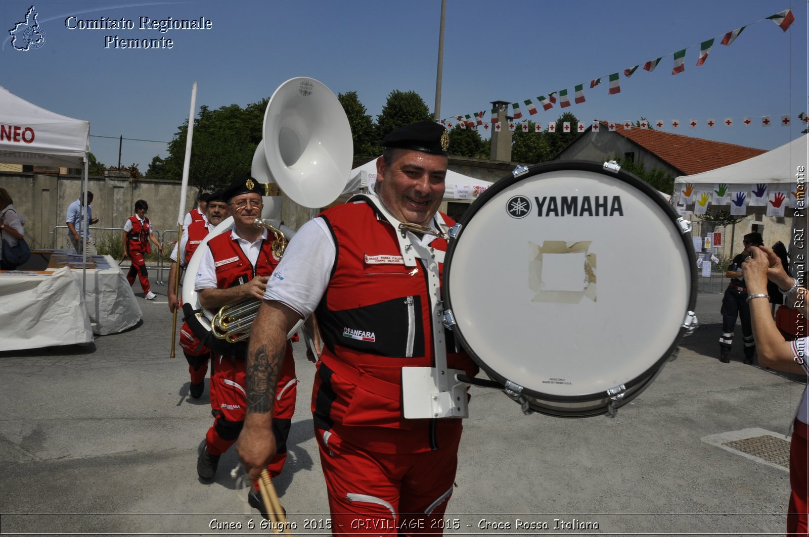 Cuneo 6 Giugno 2015 - CRIVILLAGE 2015 - Croce Rossa Italiana- Comitato Regionale del Piemonte