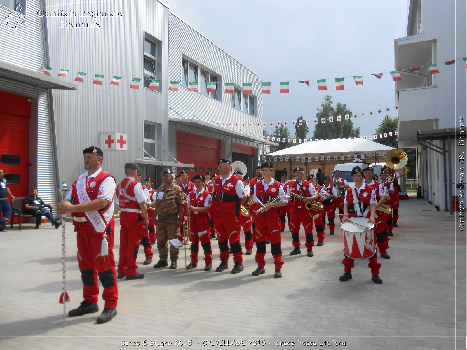 Cuneo 6 Giugno 2015 - CRIVILLAGE 2015 - Croce Rossa Italiana- Comitato Regionale del Piemonte