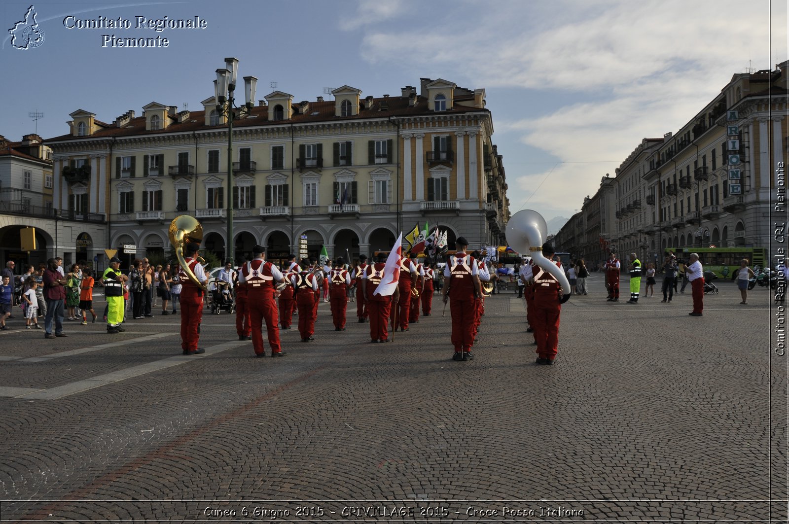 Cuneo 6 Giugno 2015 - CRIVILLAGE 2015 - Croce Rossa Italiana- Comitato Regionale del Piemonte