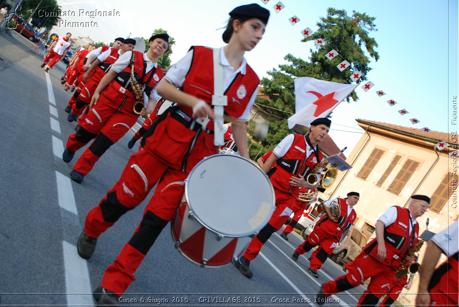 Cuneo 6 Giugno 2015 - CRIVILLAGE 2015 - Croce Rossa Italiana- Comitato Regionale del Piemonte