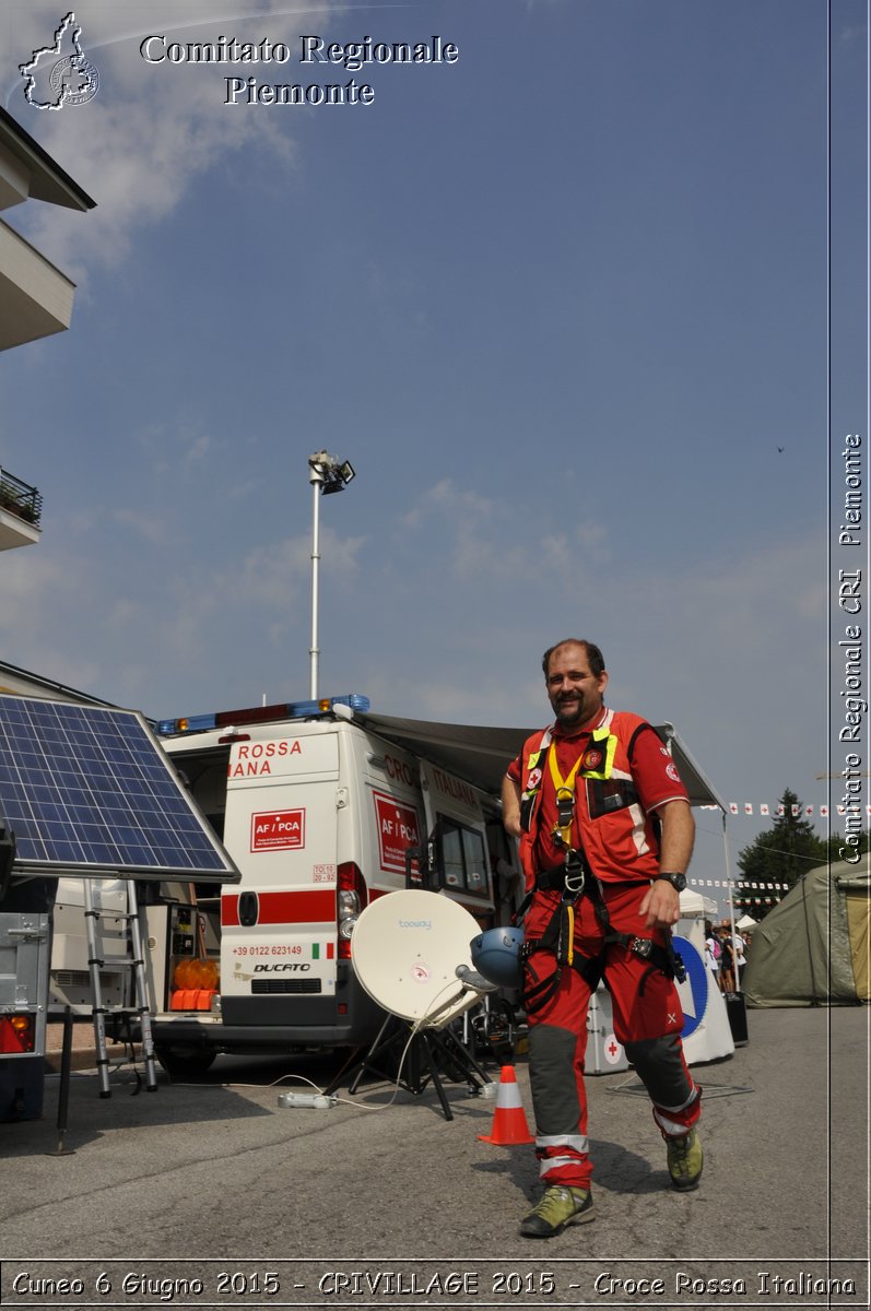 Cuneo 6 Giugno 2015 - CRIVILLAGE 2015 - Croce Rossa Italiana- Comitato Regionale del Piemonte