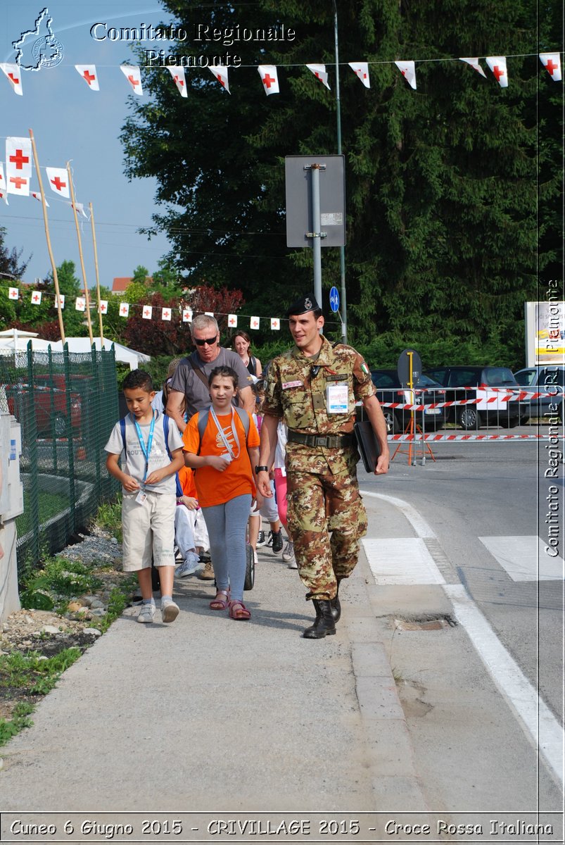 Cuneo 6 Giugno 2015 - CRIVILLAGE 2015 - Croce Rossa Italiana- Comitato Regionale del Piemonte