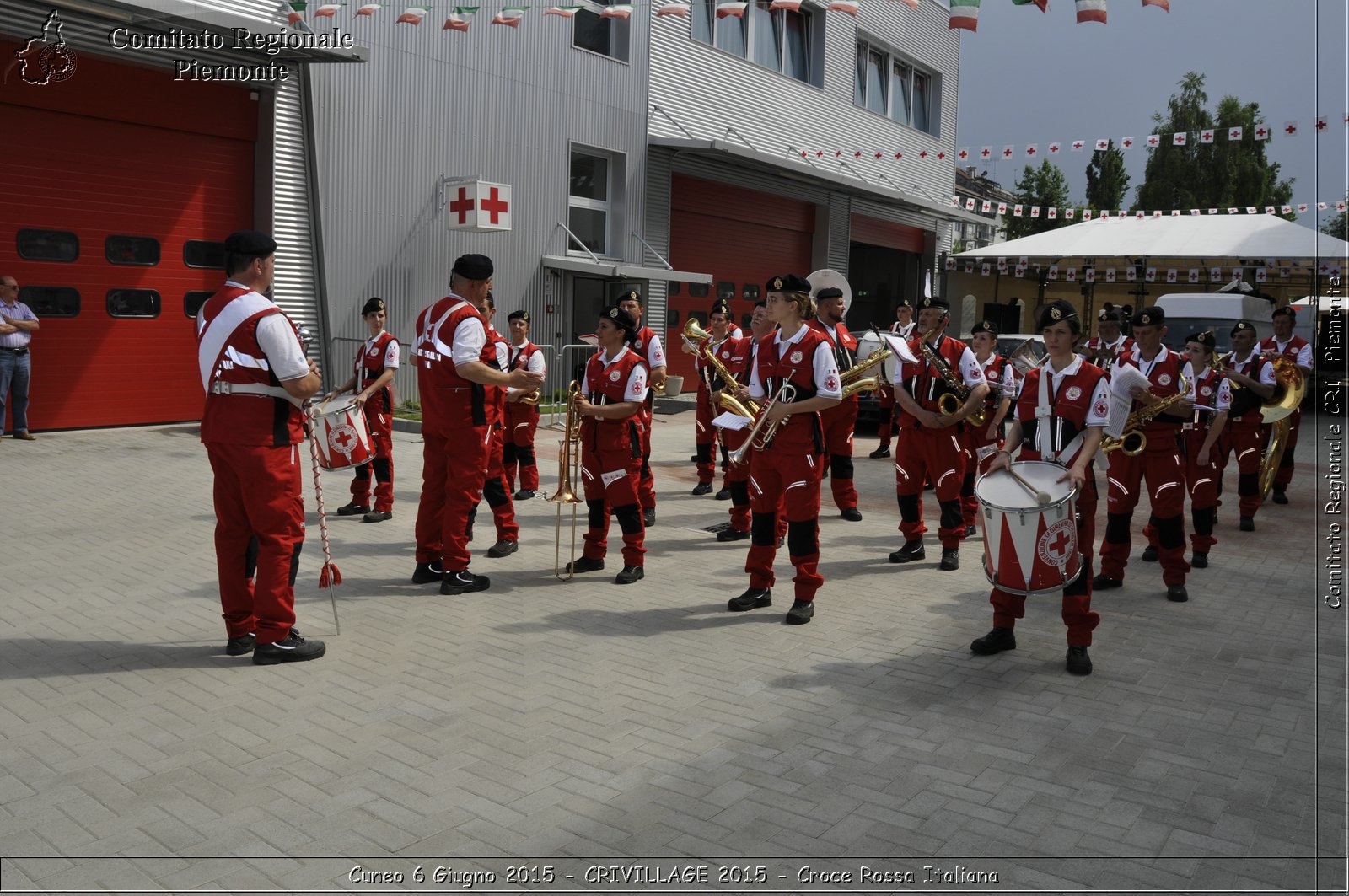 Cuneo 6 Giugno 2015 - CRIVILLAGE 2015 - Croce Rossa Italiana- Comitato Regionale del Piemonte