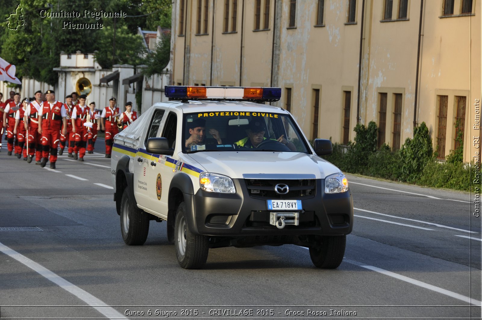 Cuneo 6 Giugno 2015 - CRIVILLAGE 2015 - Croce Rossa Italiana- Comitato Regionale del Piemonte