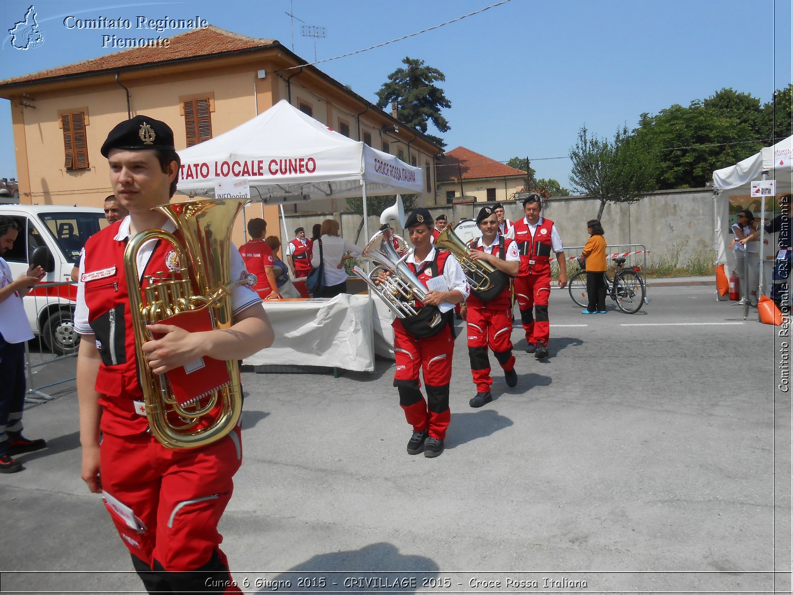 Cuneo 6 Giugno 2015 - CRIVILLAGE 2015 - Croce Rossa Italiana- Comitato Regionale del Piemonte