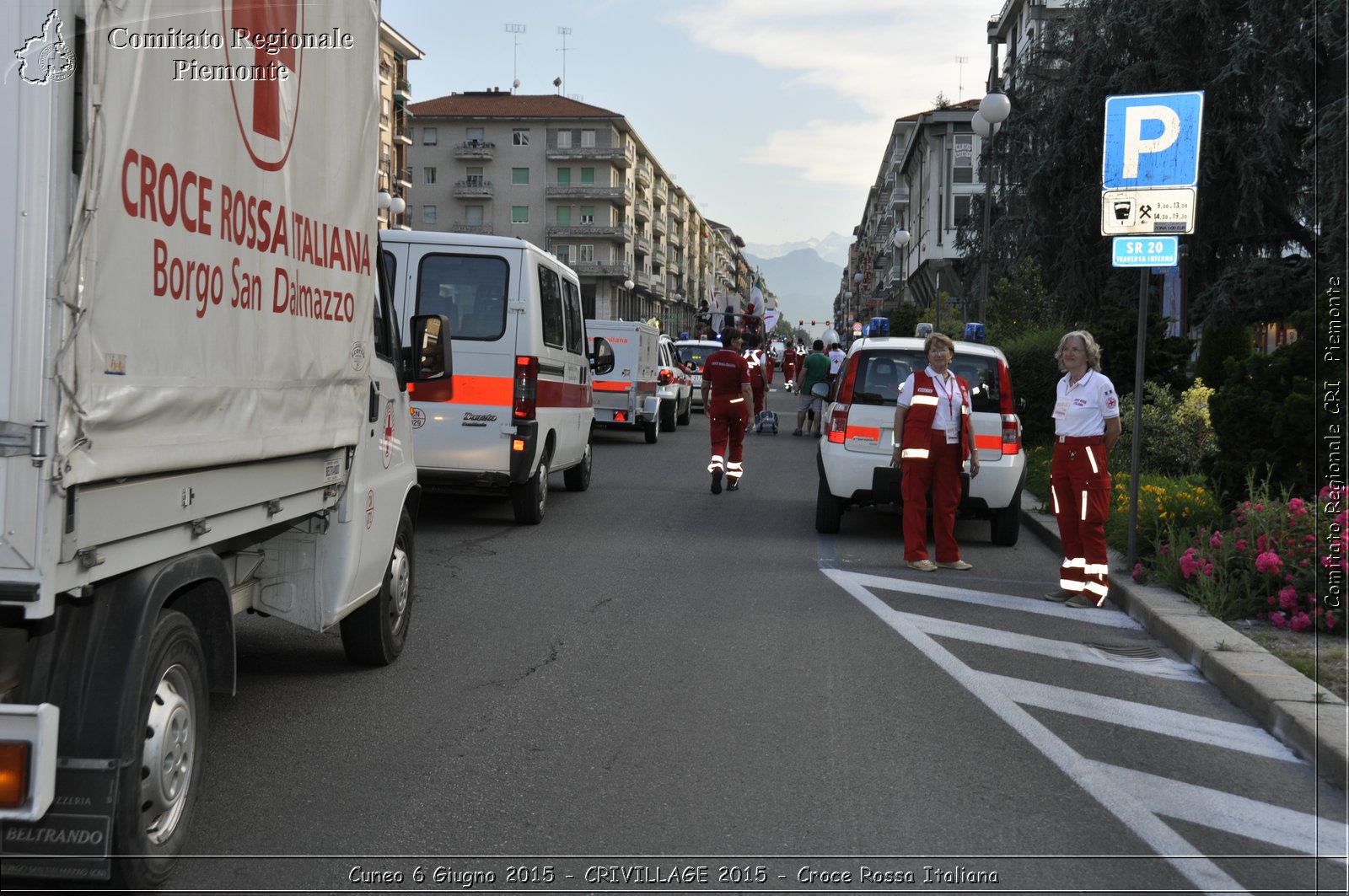 Cuneo 6 Giugno 2015 - CRIVILLAGE 2015 - Croce Rossa Italiana- Comitato Regionale del Piemonte