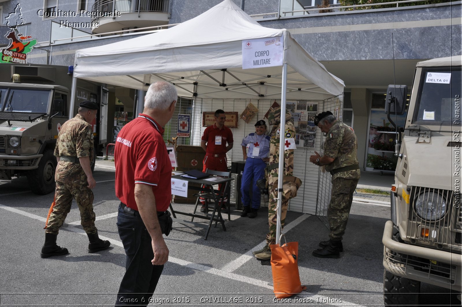 Cuneo 6 Giugno 2015 - CRIVILLAGE 2015 - Croce Rossa Italiana- Comitato Regionale del Piemonte