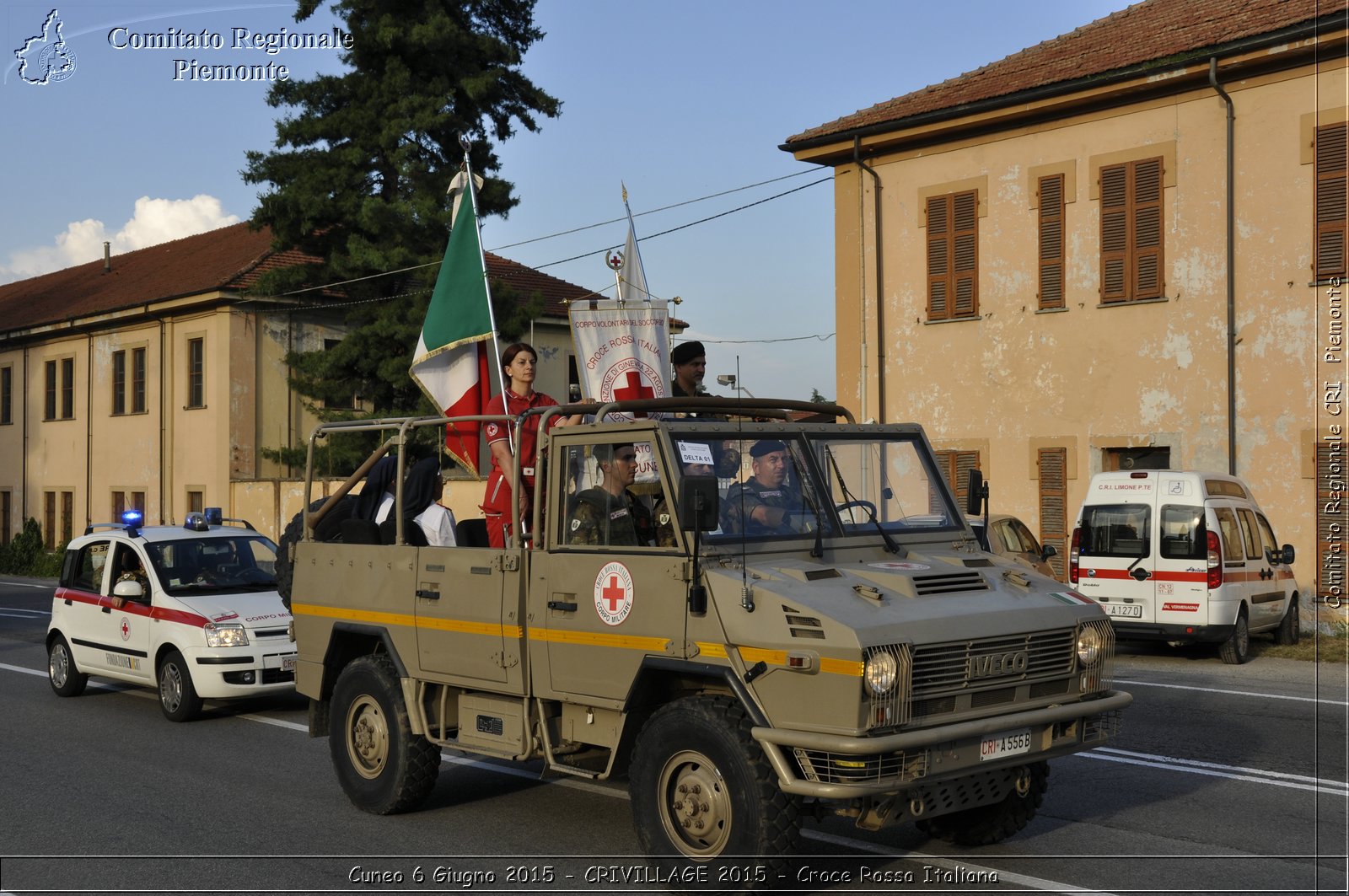 Cuneo 6 Giugno 2015 - CRIVILLAGE 2015 - Croce Rossa Italiana- Comitato Regionale del Piemonte