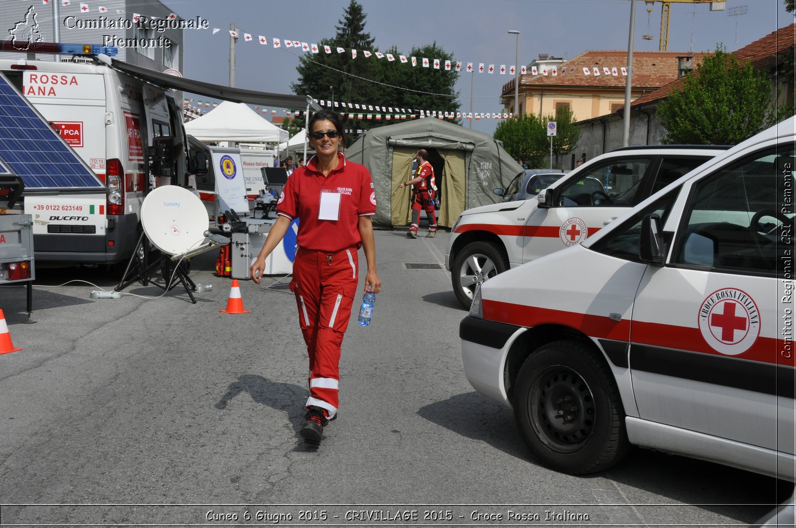 Cuneo 6 Giugno 2015 - CRIVILLAGE 2015 - Croce Rossa Italiana- Comitato Regionale del Piemonte