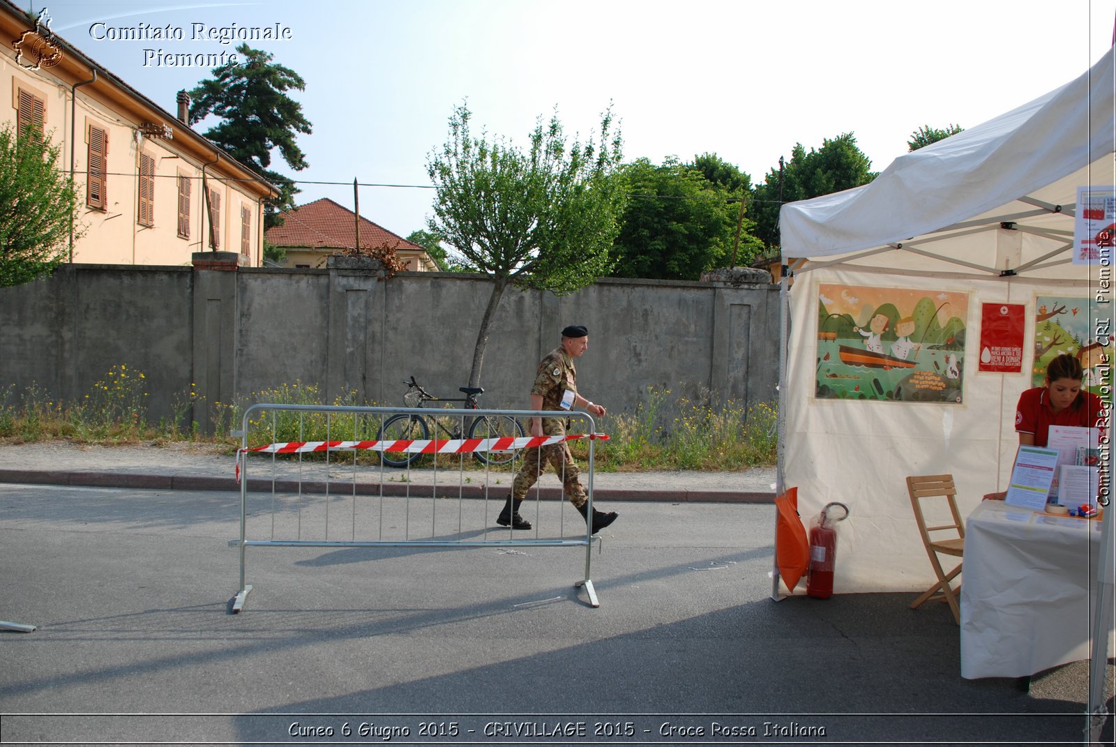 Cuneo 6 Giugno 2015 - CRIVILLAGE 2015 - Croce Rossa Italiana- Comitato Regionale del Piemonte