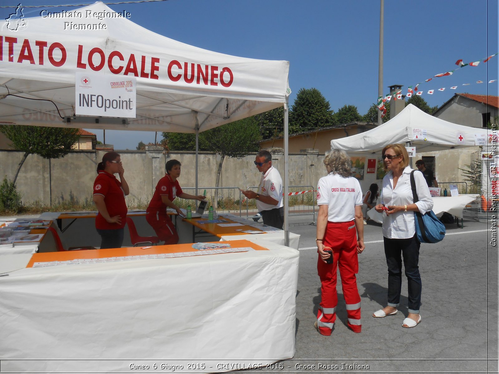 Cuneo 6 Giugno 2015 - CRIVILLAGE 2015 - Croce Rossa Italiana- Comitato Regionale del Piemonte