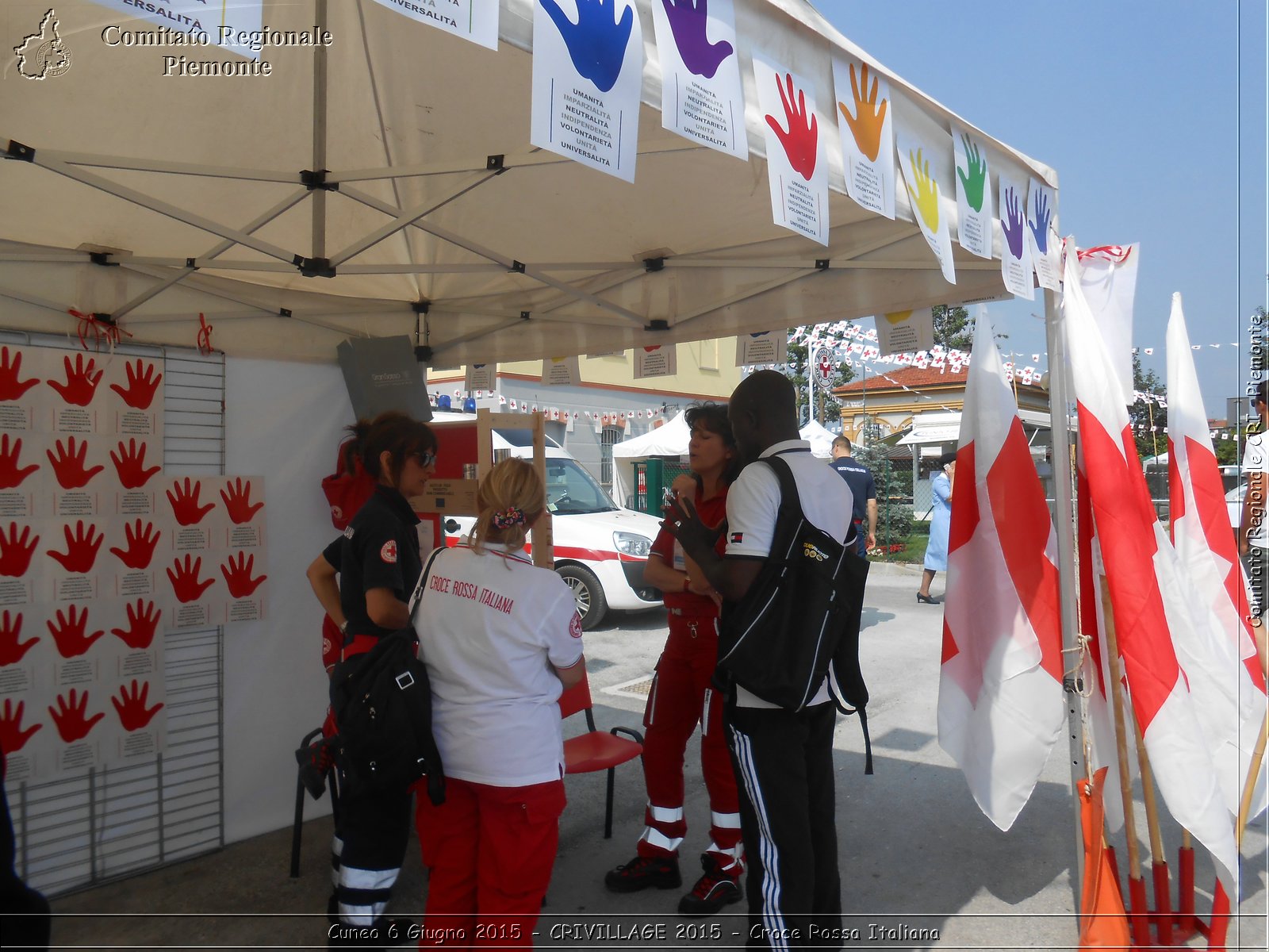 Cuneo 6 Giugno 2015 - CRIVILLAGE 2015 - Croce Rossa Italiana- Comitato Regionale del Piemonte