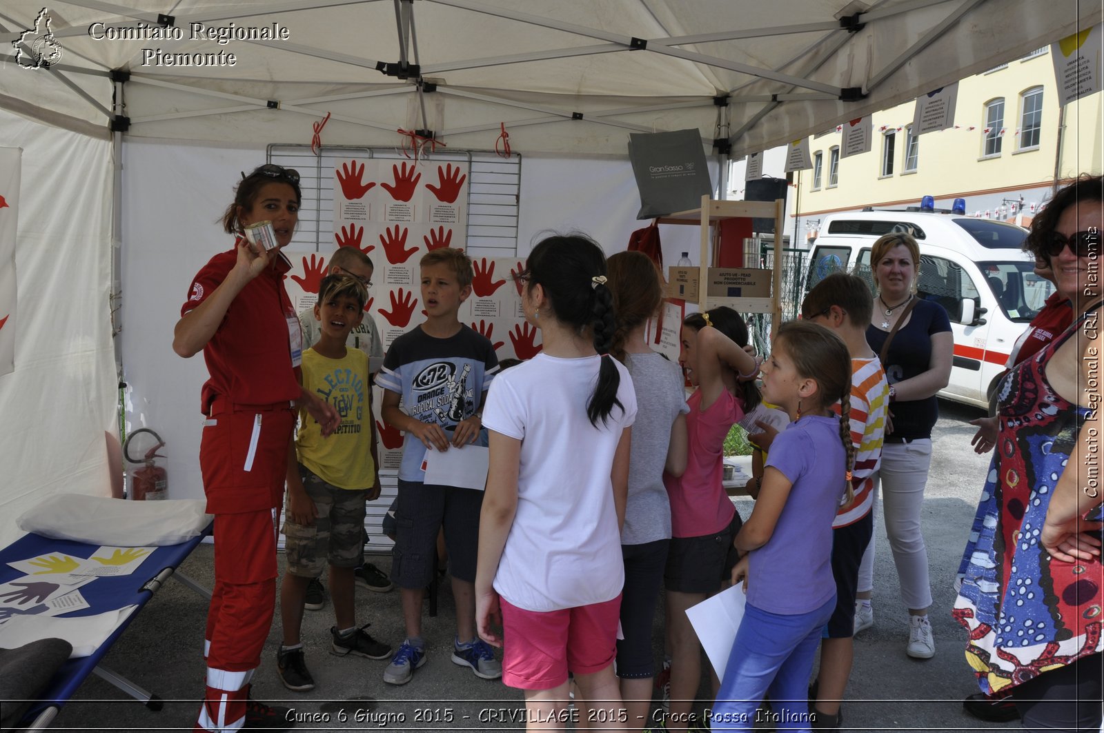 Cuneo 6 Giugno 2015 - CRIVILLAGE 2015 - Croce Rossa Italiana- Comitato Regionale del Piemonte