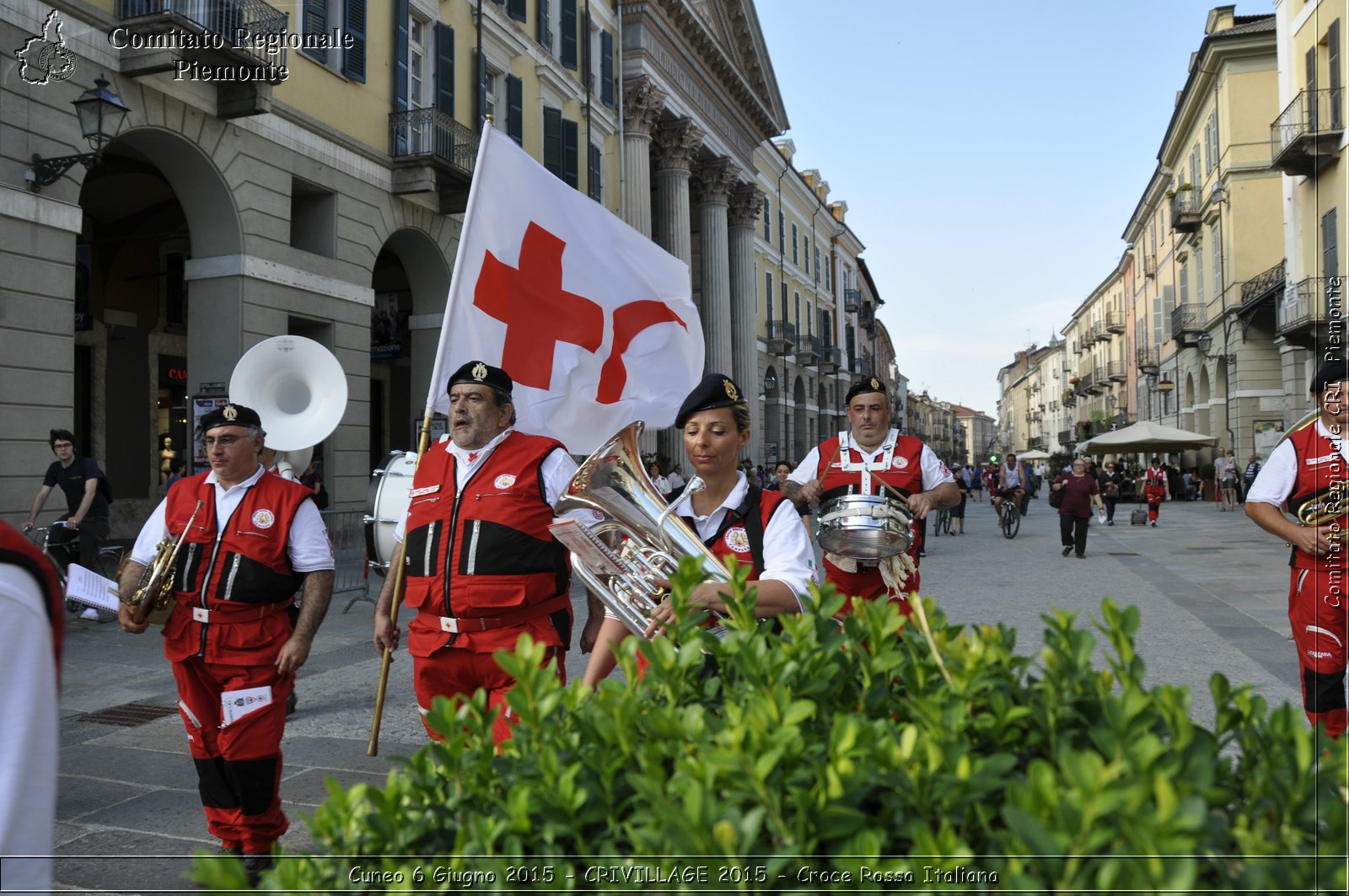 Cuneo 6 Giugno 2015 - CRIVILLAGE 2015 - Croce Rossa Italiana- Comitato Regionale del Piemonte