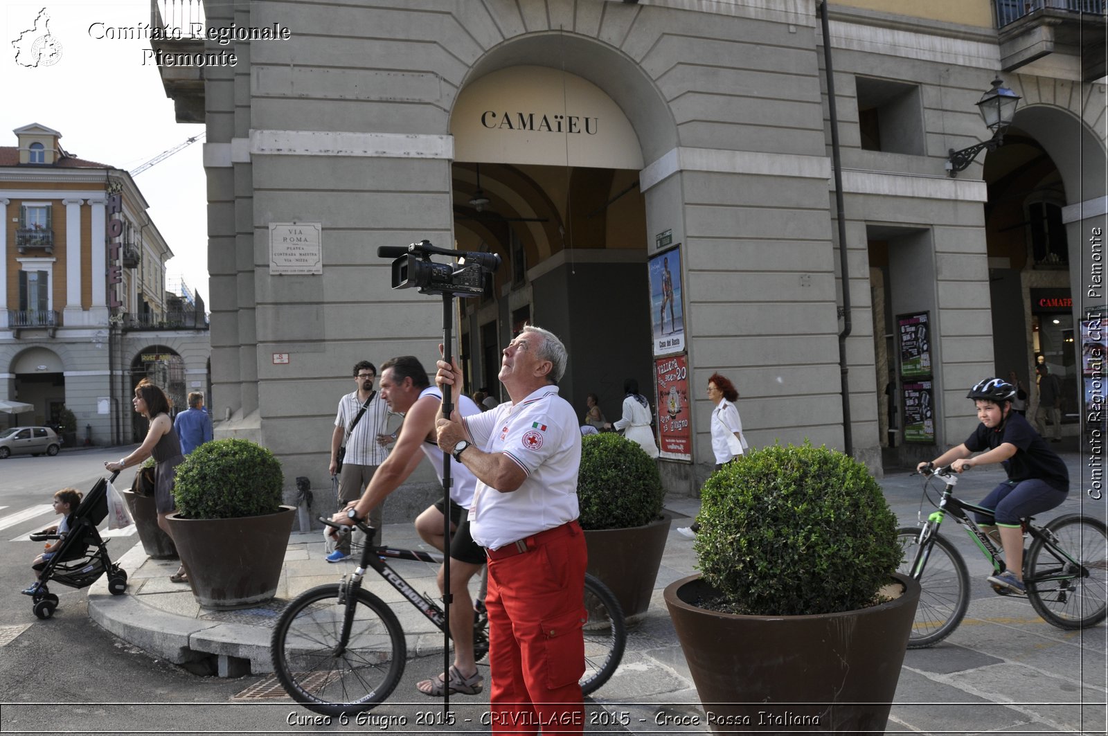 Cuneo 6 Giugno 2015 - CRIVILLAGE 2015 - Croce Rossa Italiana- Comitato Regionale del Piemonte