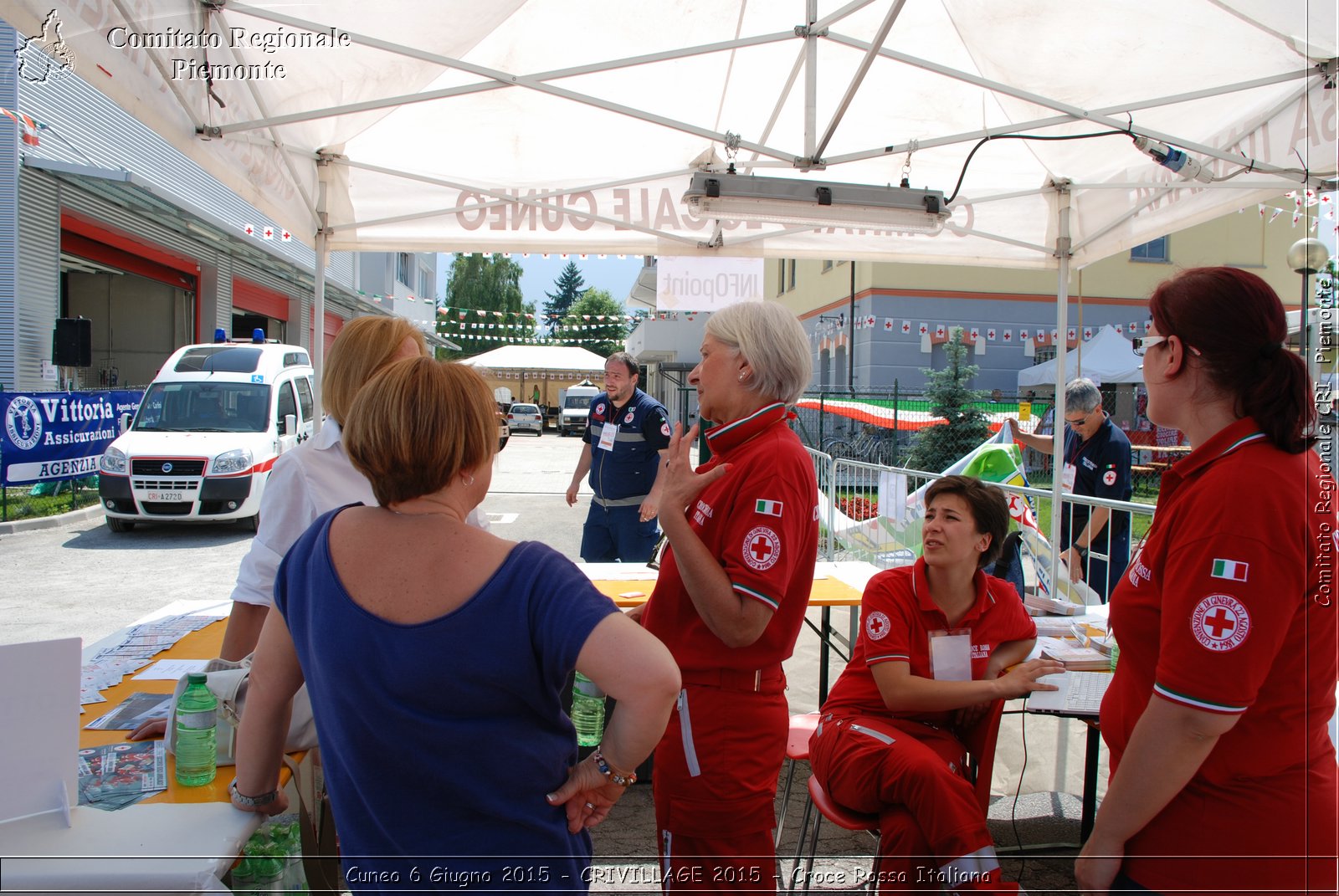 Cuneo 6 Giugno 2015 - CRIVILLAGE 2015 - Croce Rossa Italiana- Comitato Regionale del Piemonte