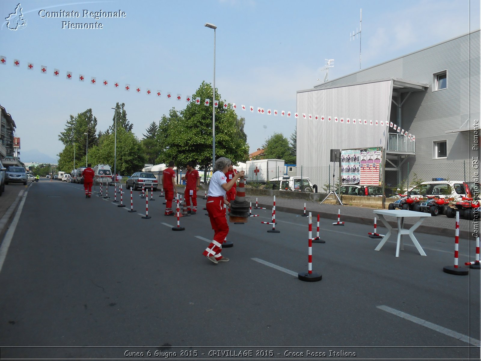 Cuneo 6 Giugno 2015 - CRIVILLAGE 2015 - Croce Rossa Italiana- Comitato Regionale del Piemonte