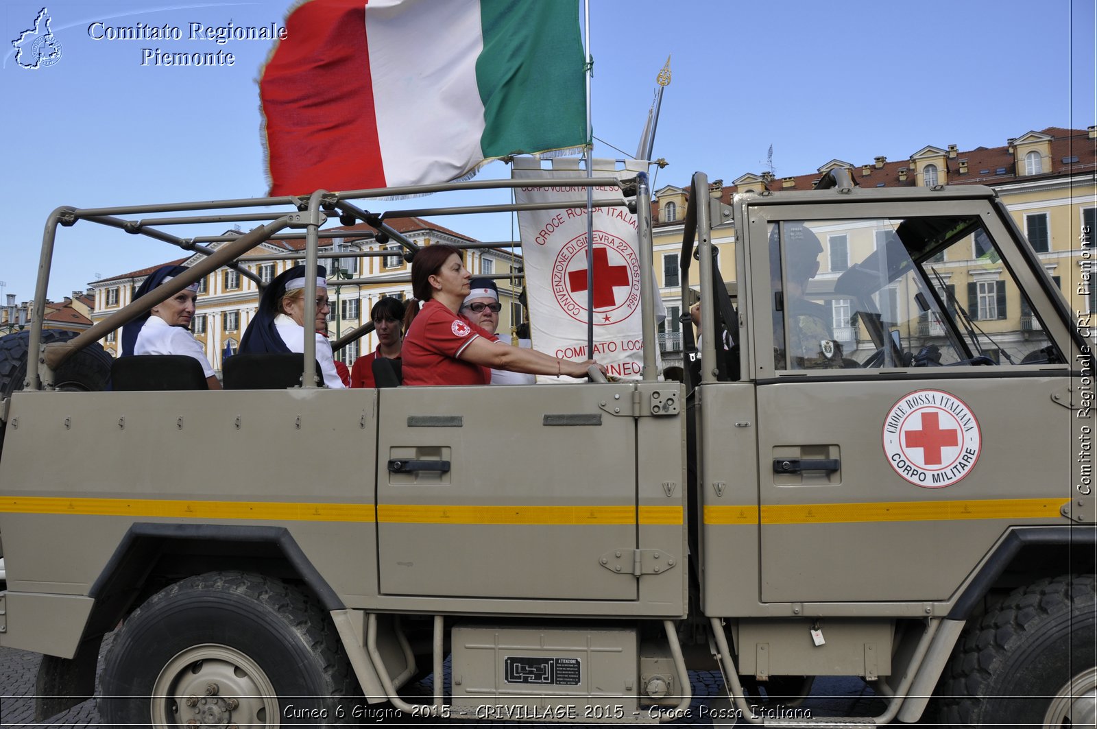 Cuneo 6 Giugno 2015 - CRIVILLAGE 2015 - Croce Rossa Italiana- Comitato Regionale del Piemonte