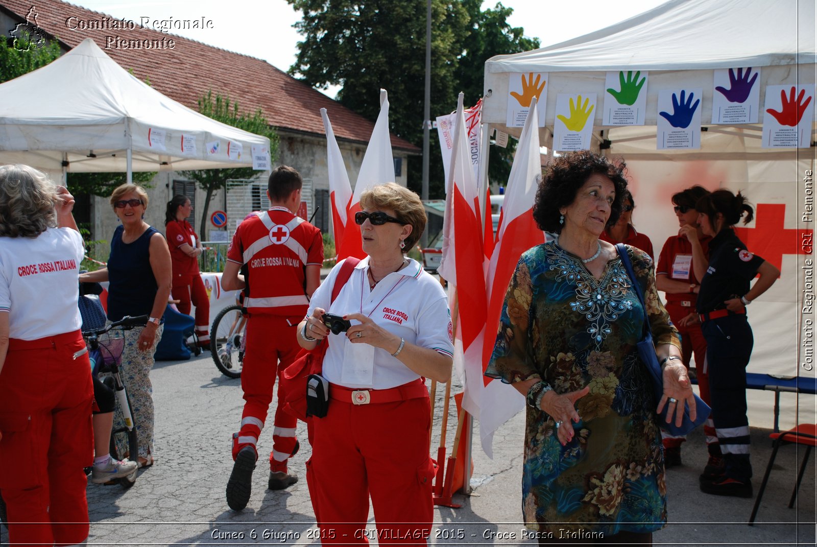 Cuneo 6 Giugno 2015 - CRIVILLAGE 2015 - Croce Rossa Italiana- Comitato Regionale del Piemonte