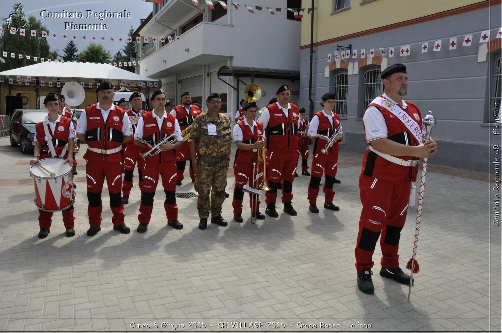 Cuneo 6 Giugno 2015 - CRIVILLAGE 2015 - Croce Rossa Italiana- Comitato Regionale del Piemonte