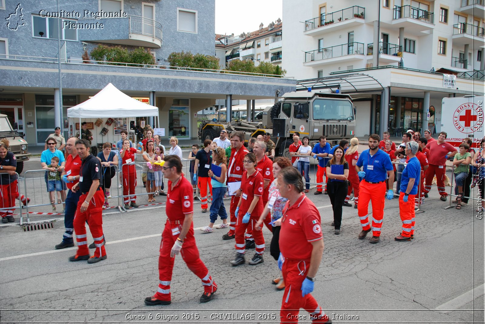 Cuneo 6 Giugno 2015 - CRIVILLAGE 2015 - Croce Rossa Italiana- Comitato Regionale del Piemonte