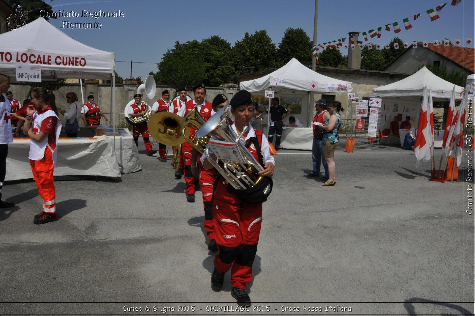 Cuneo 6 Giugno 2015 - CRIVILLAGE 2015 - Croce Rossa Italiana- Comitato Regionale del Piemonte