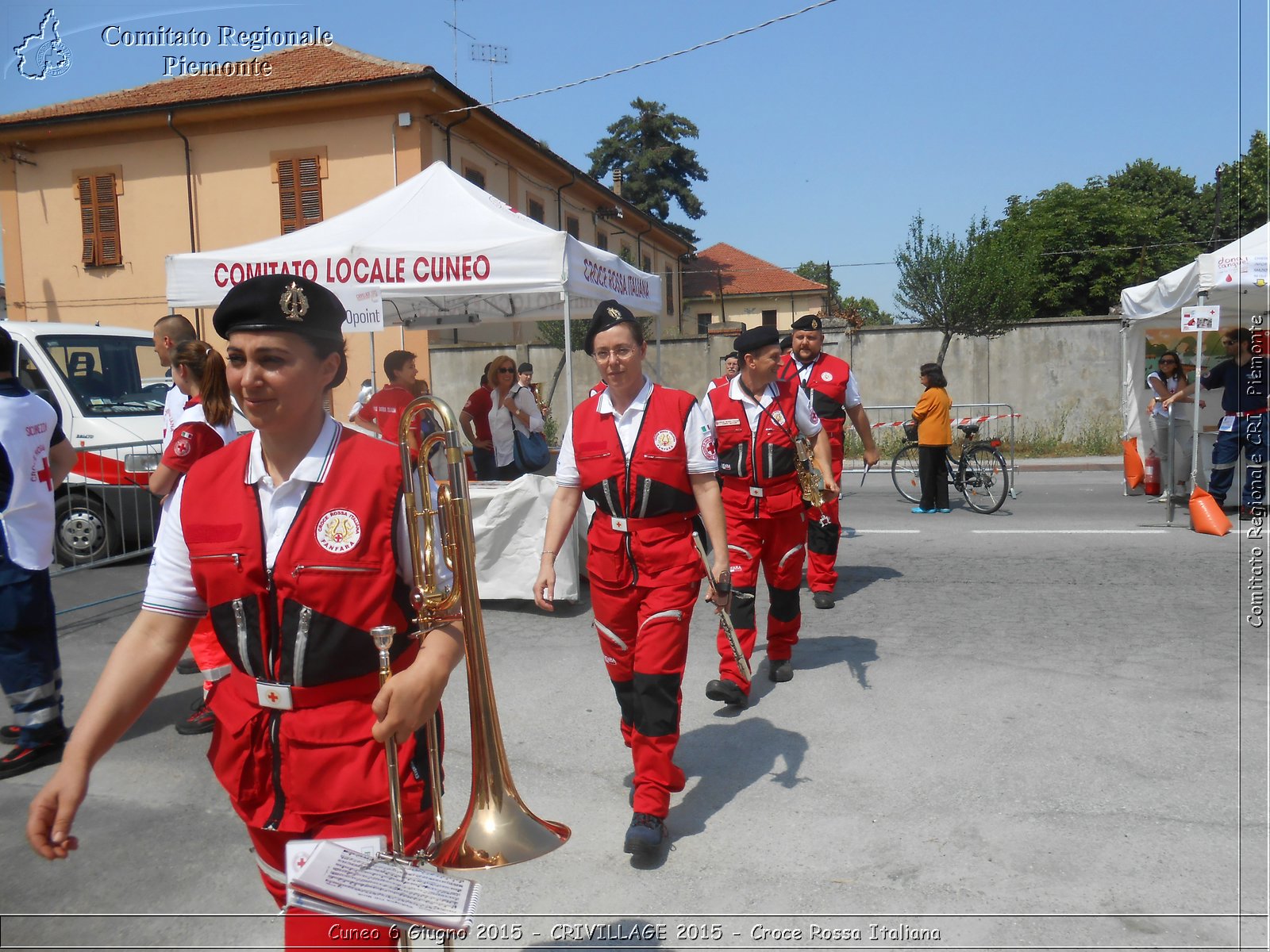 Cuneo 6 Giugno 2015 - CRIVILLAGE 2015 - Croce Rossa Italiana- Comitato Regionale del Piemonte