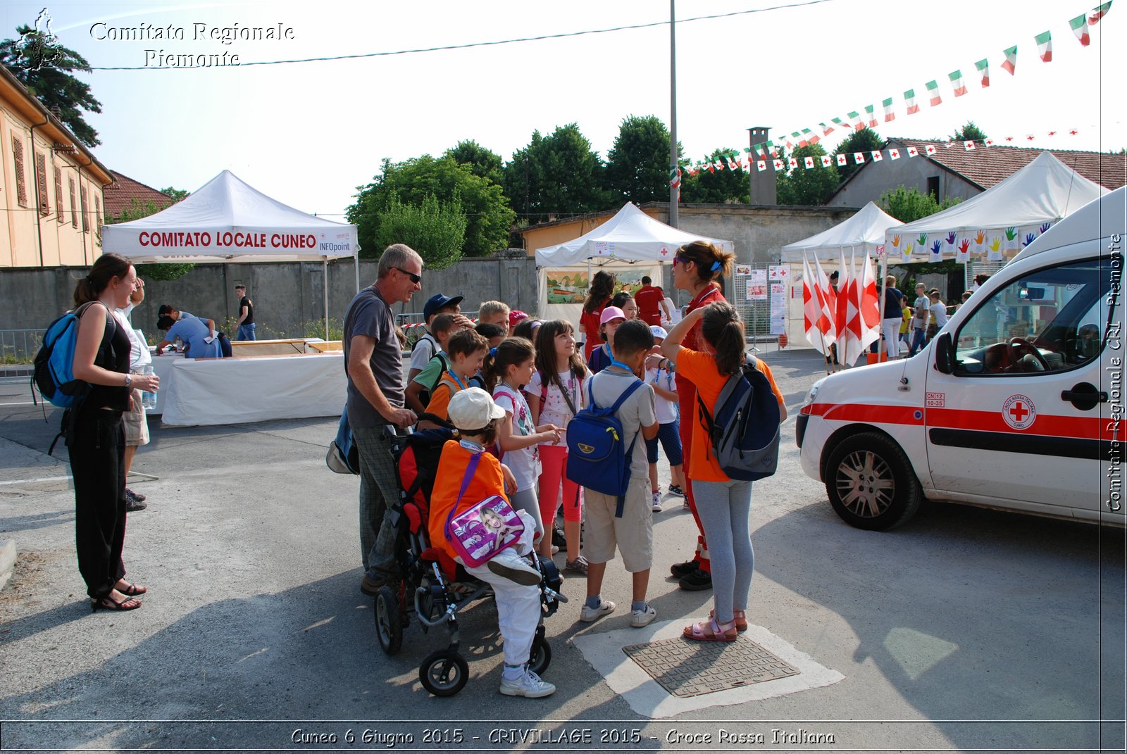 Cuneo 6 Giugno 2015 - CRIVILLAGE 2015 - Croce Rossa Italiana- Comitato Regionale del Piemonte