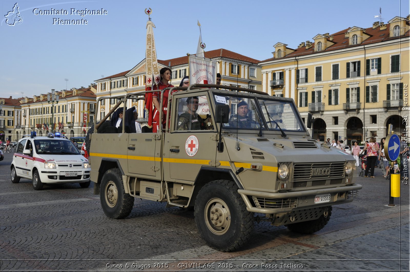 Cuneo 6 Giugno 2015 - CRIVILLAGE 2015 - Croce Rossa Italiana- Comitato Regionale del Piemonte