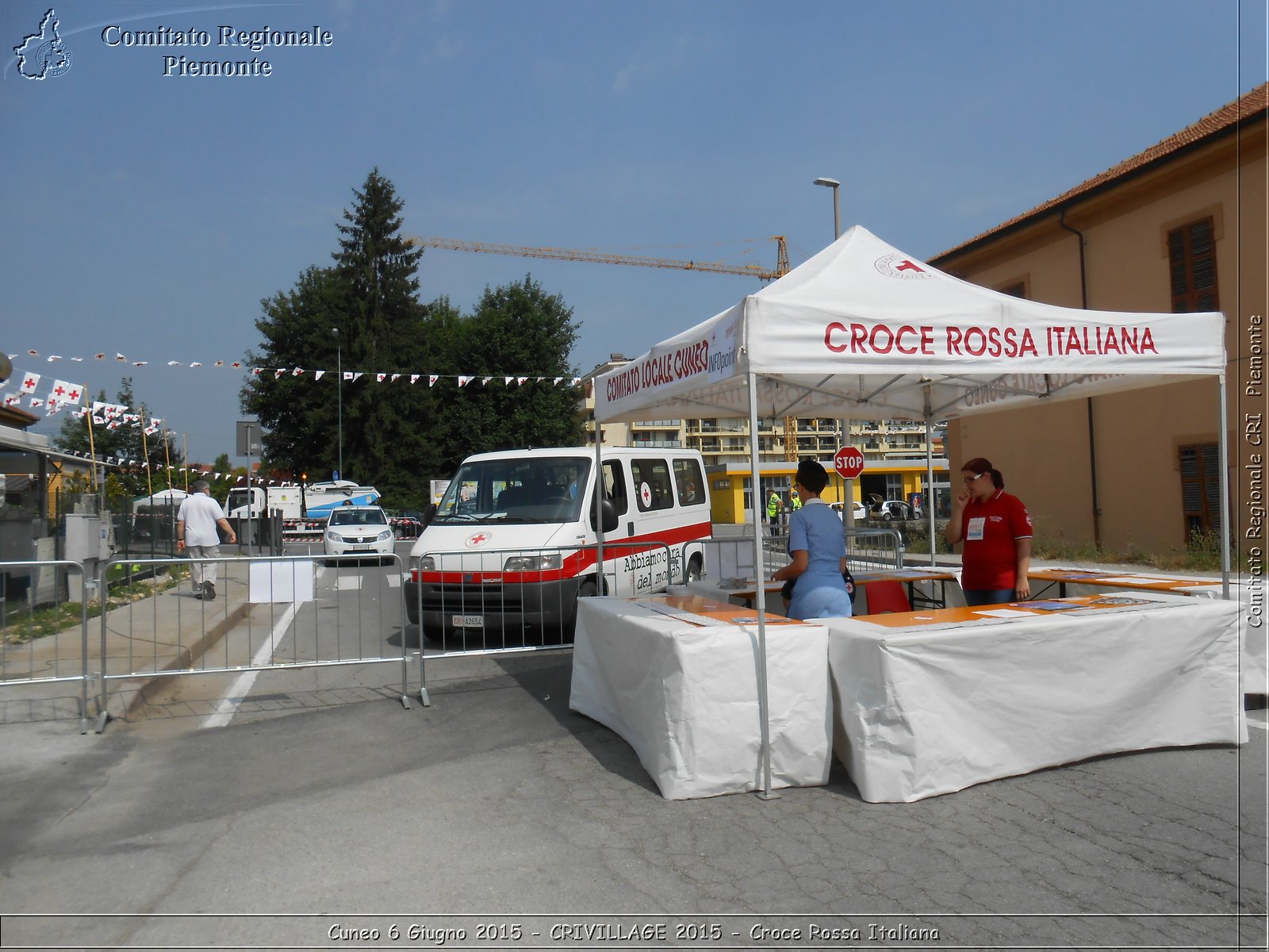 Cuneo 6 Giugno 2015 - CRIVILLAGE 2015 - Croce Rossa Italiana- Comitato Regionale del Piemonte