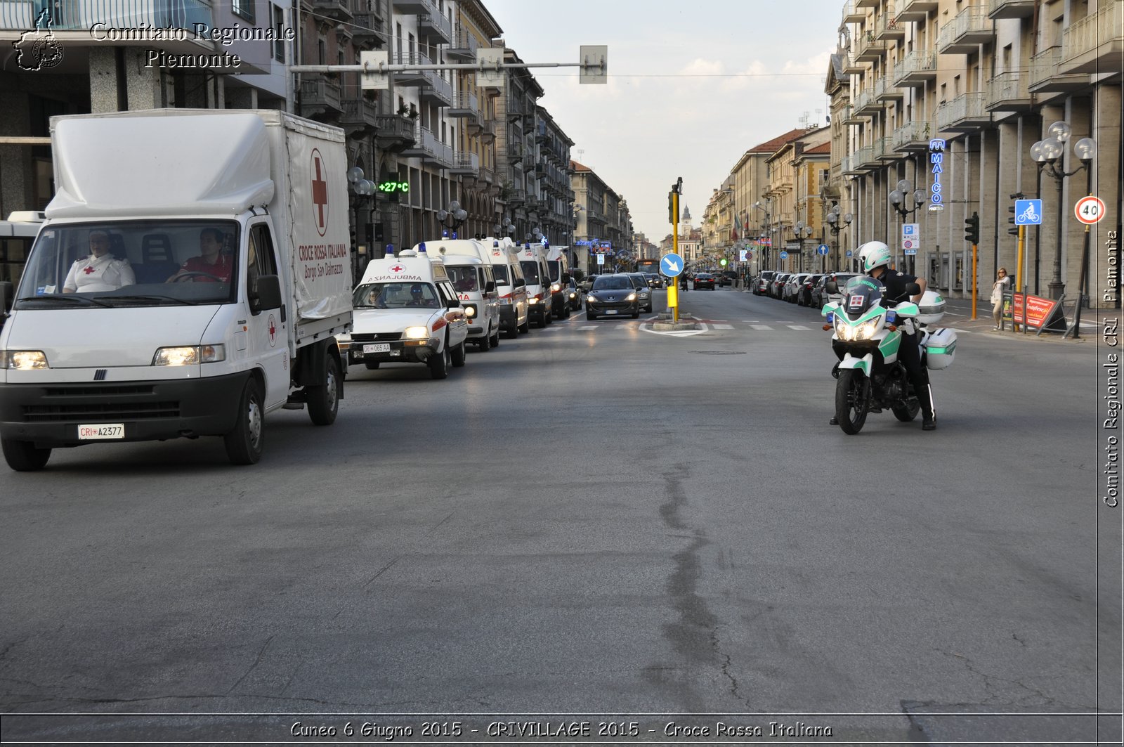 Cuneo 6 Giugno 2015 - CRIVILLAGE 2015 - Croce Rossa Italiana- Comitato Regionale del Piemonte