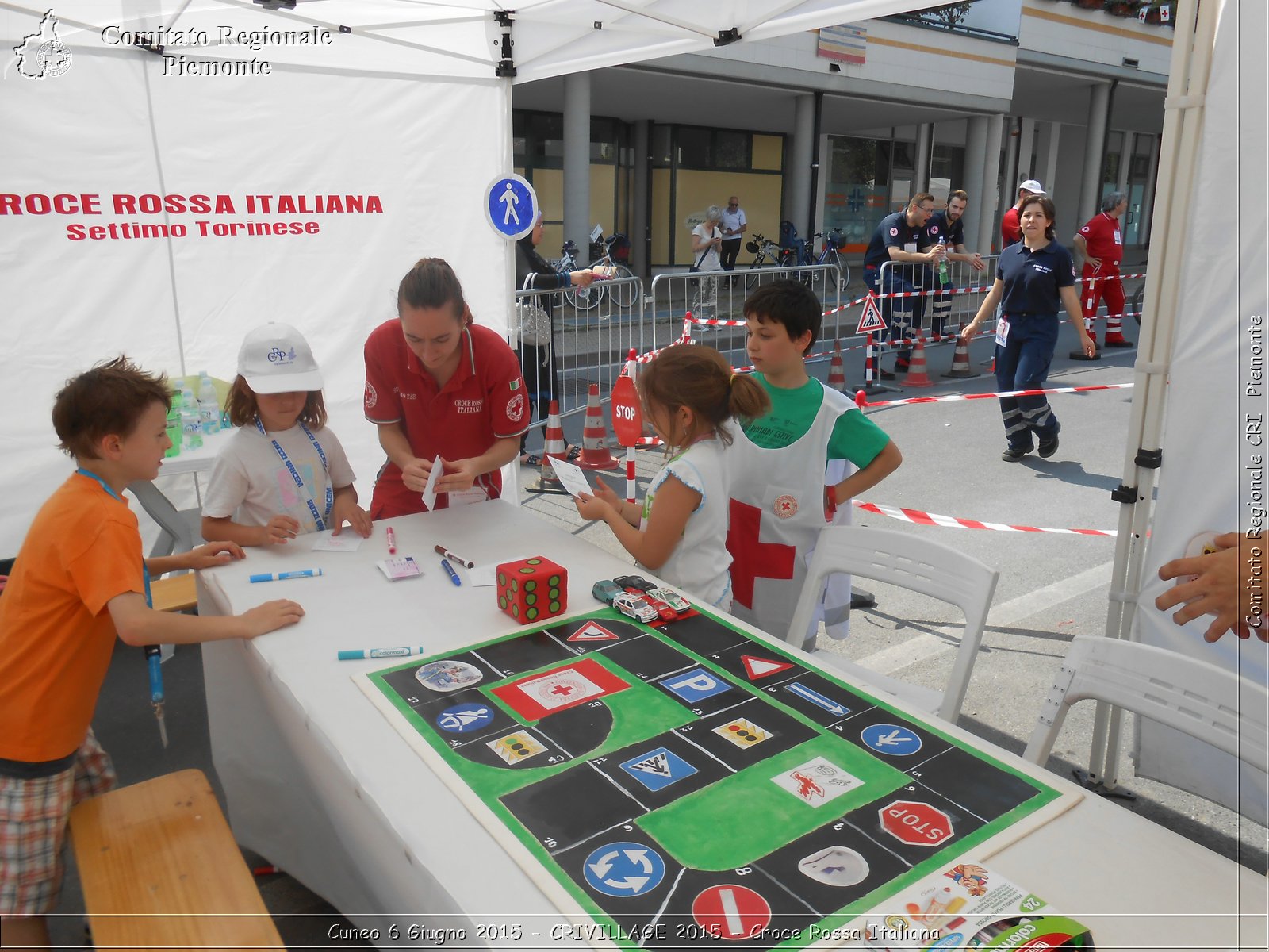 Cuneo 6 Giugno 2015 - CRIVILLAGE 2015 - Croce Rossa Italiana- Comitato Regionale del Piemonte